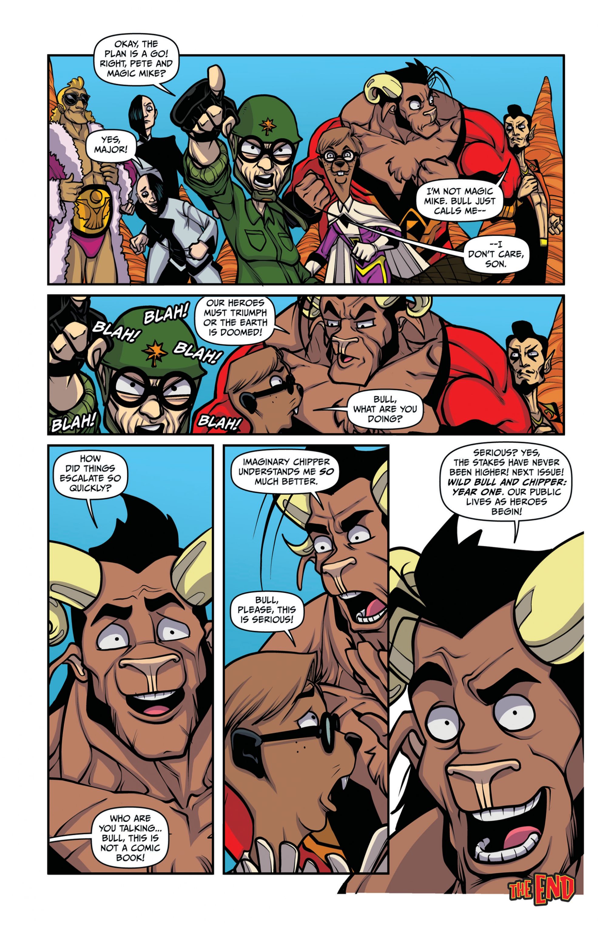 Read online Wild Bull & Chipper! comic -  Issue # Full - 24