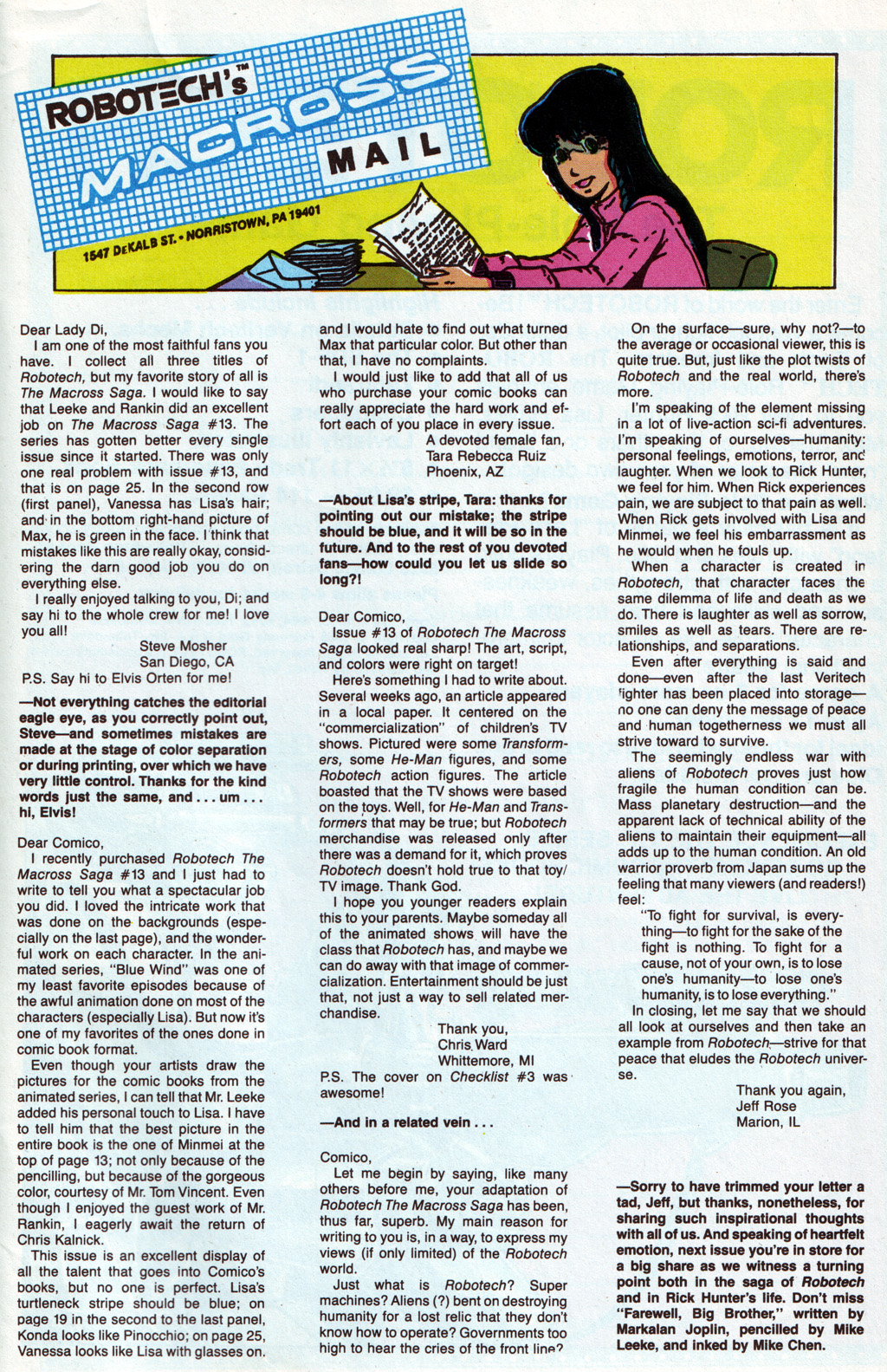 Read online Robotech The Macross Saga comic -  Issue #17 - 29