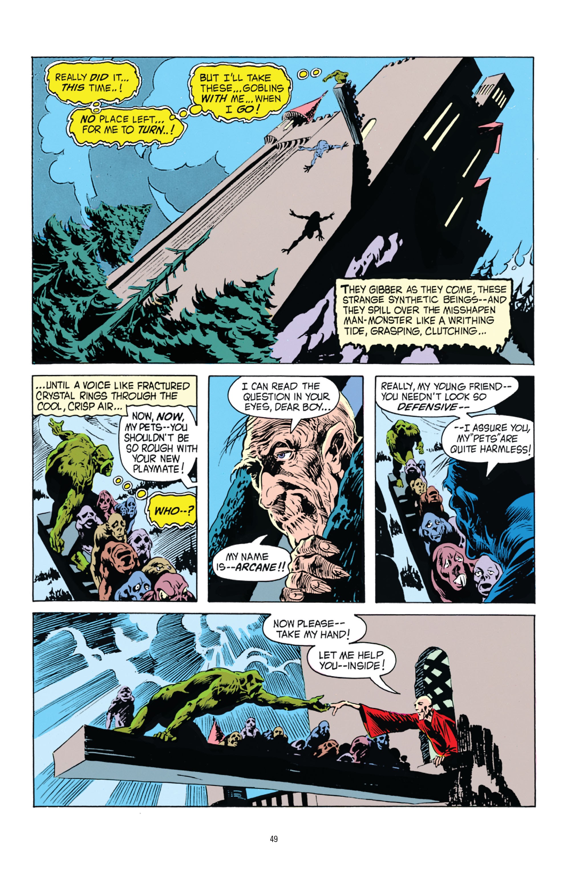 Read online Swamp Thing: The Bronze Age comic -  Issue # TPB 1 (Part 1) - 49
