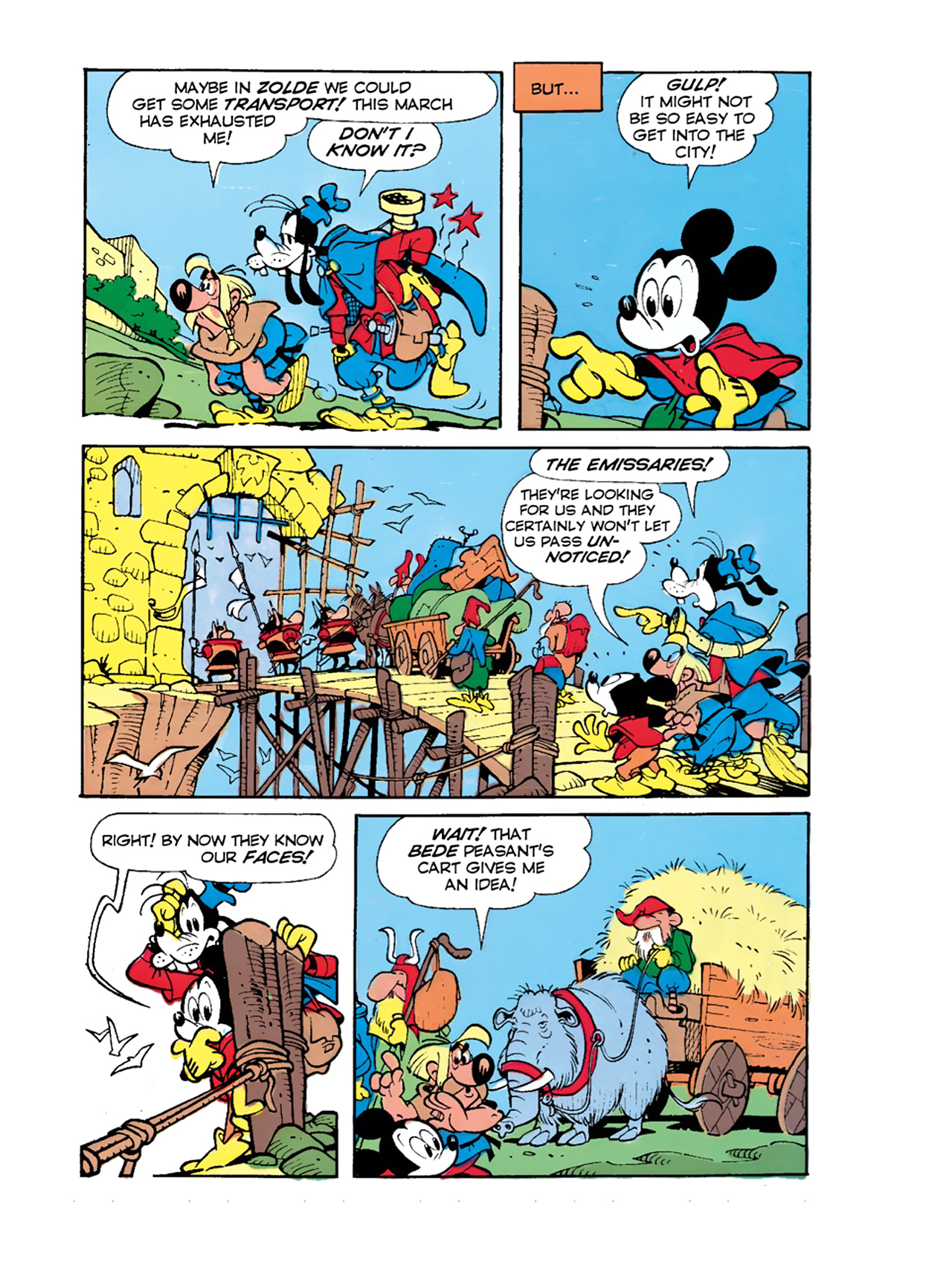 Read online Mickey Mouse in the Sword of Ice comic -  Issue #2 - 8