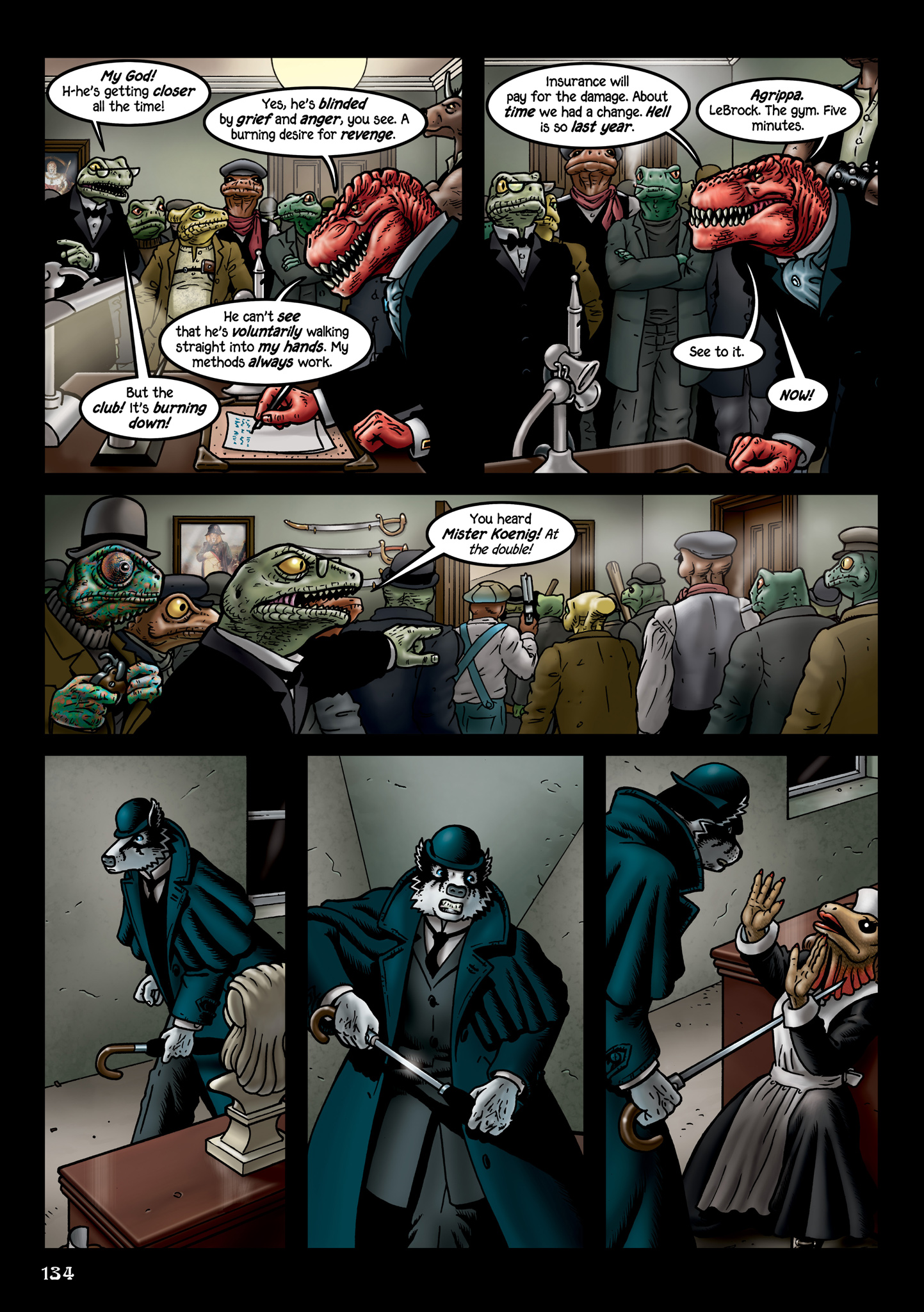 Read online Grandville Force Majeur comic -  Issue # TPB (Part 2) - 37