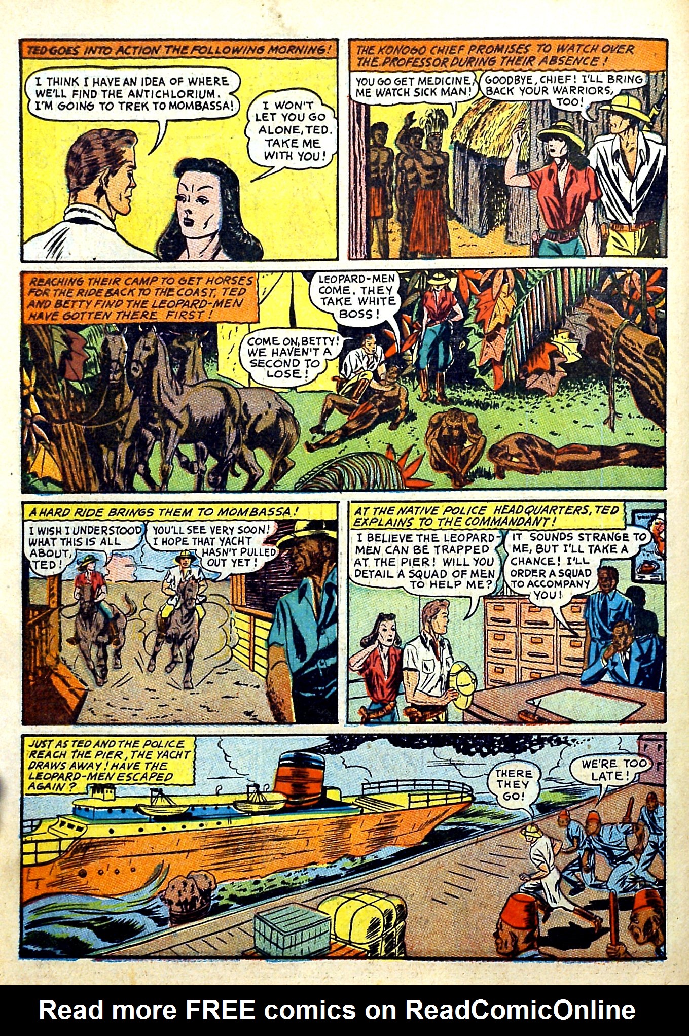 Read online Exciting Comics comic -  Issue #2 - 10