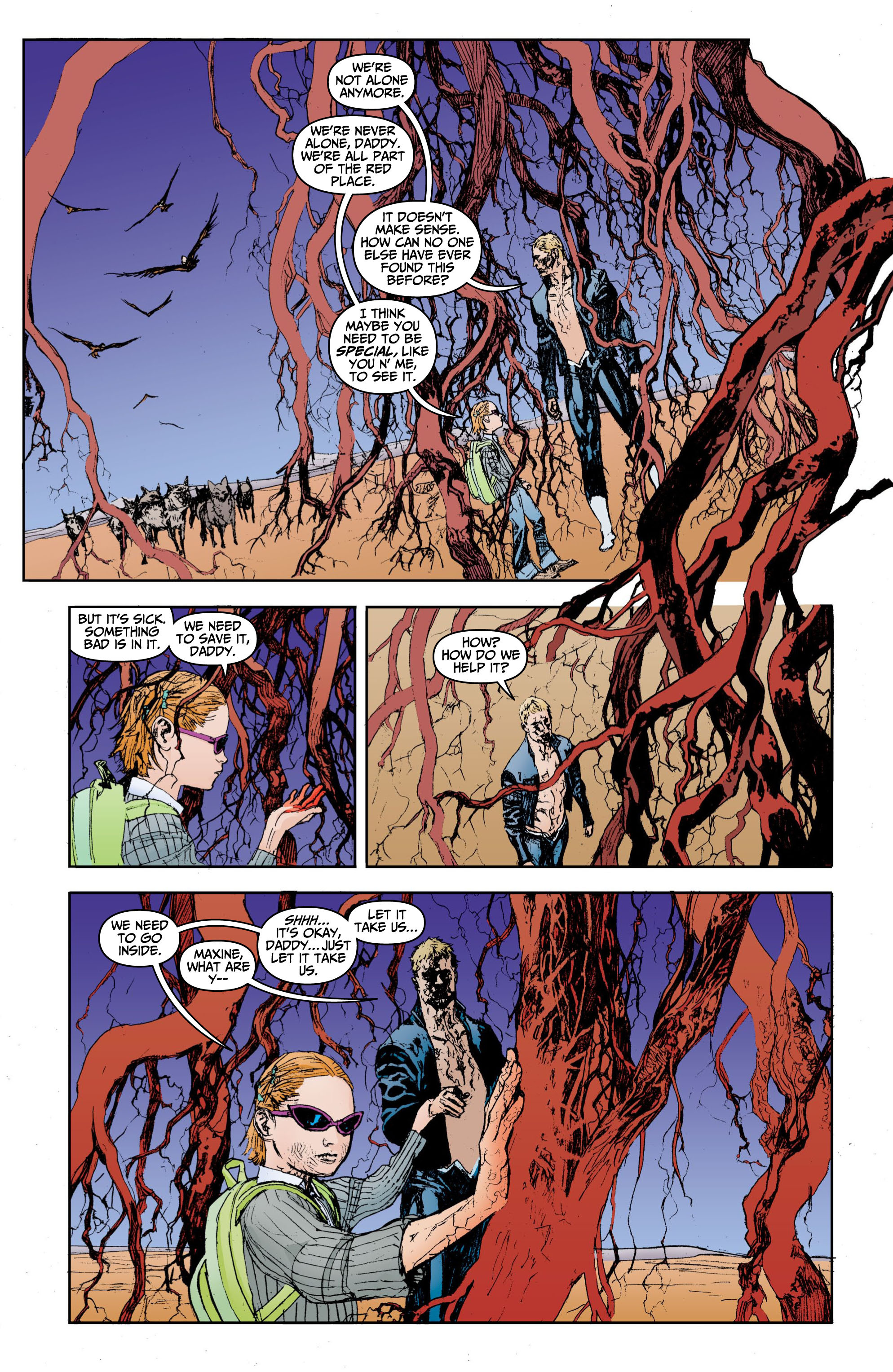 Read online Animal Man: The Hunt comic -  Issue # TPB - 44