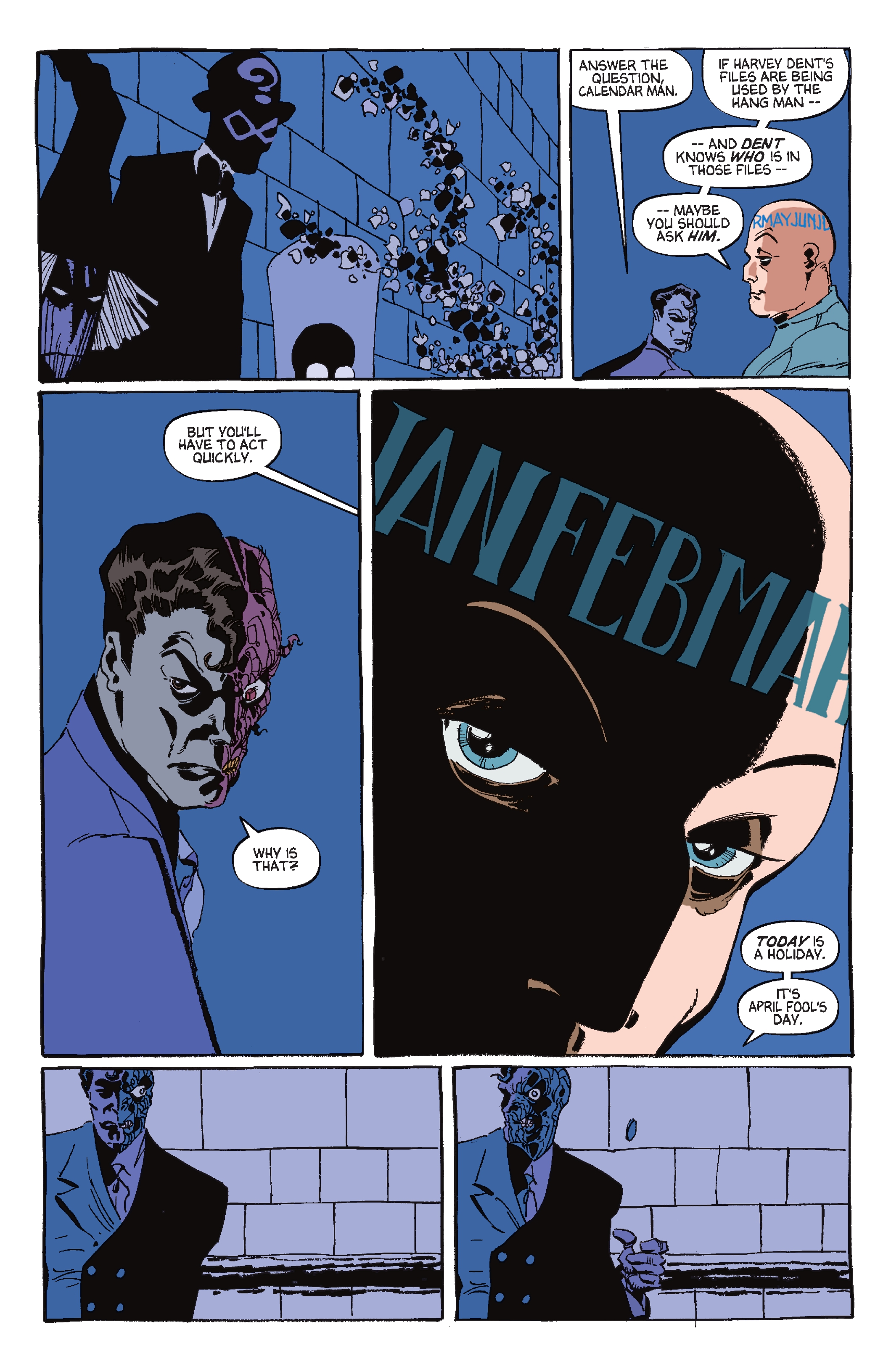 Read online Batman: Dark Victory (1999) comic -  Issue # _Batman - The Long Halloween Deluxe Edition The Sequel Dark Victory (Part 2) - 90