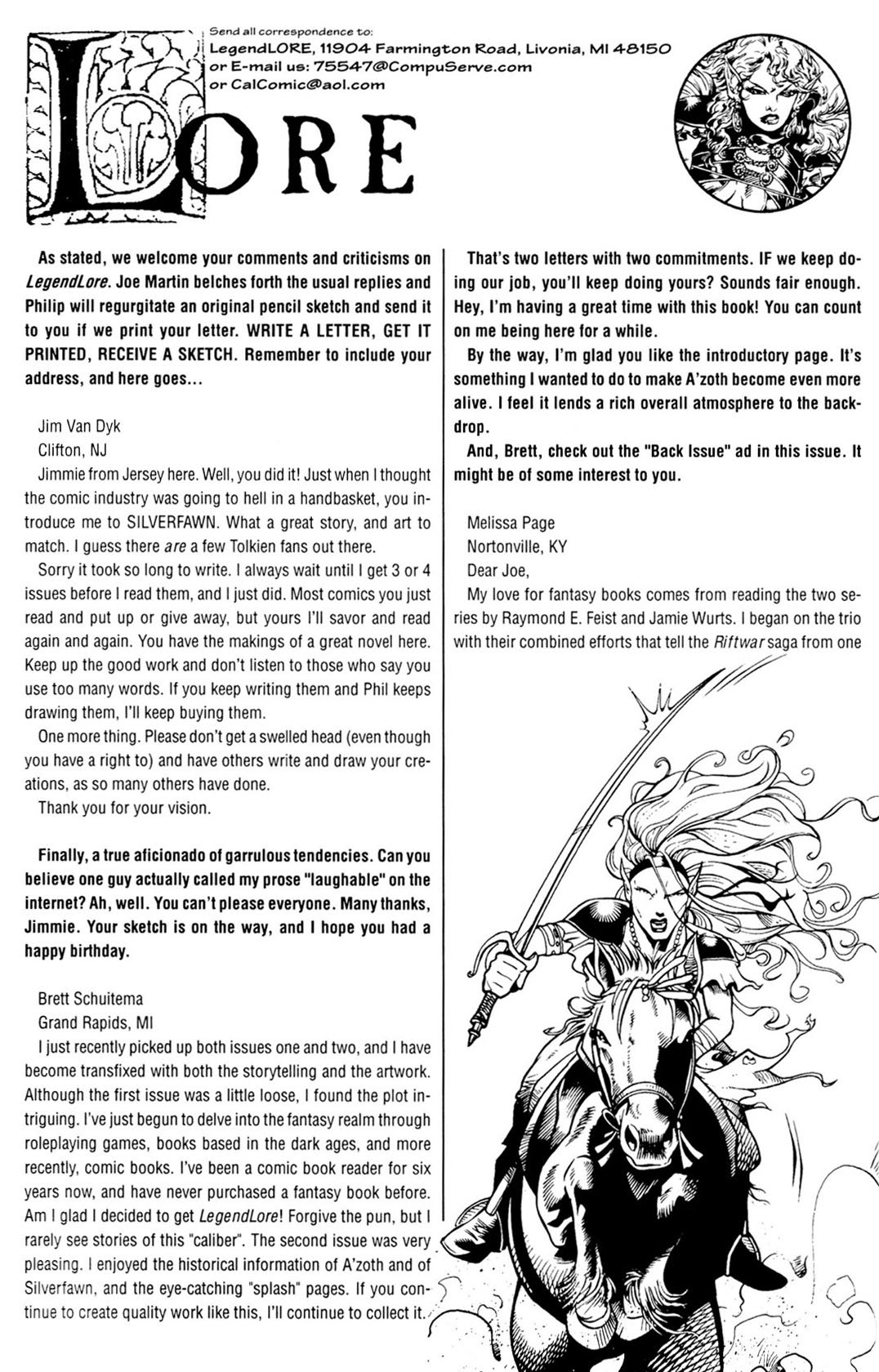 Read online Legendlore comic -  Issue #4 - 32