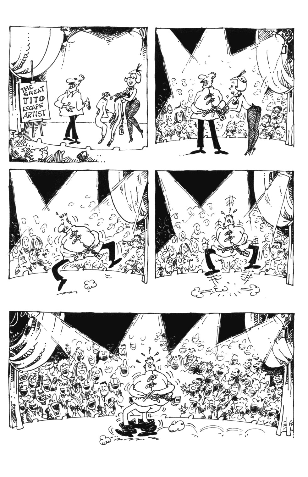 Read online Sergio Aragonés Actions Speak comic -  Issue #4 - 10