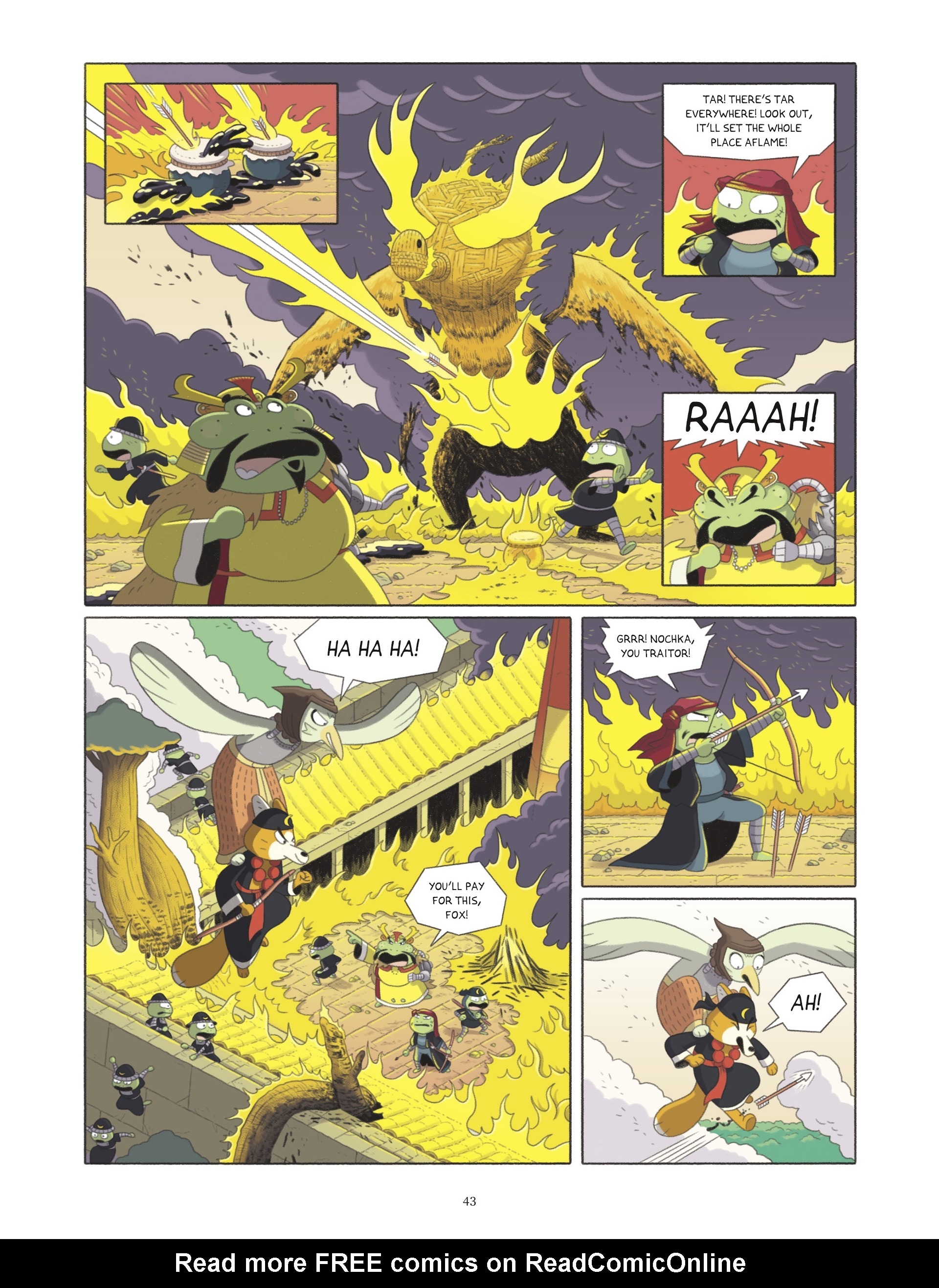 Read online Menji and the Ruins of Mount Mystery comic -  Issue # Full - 43