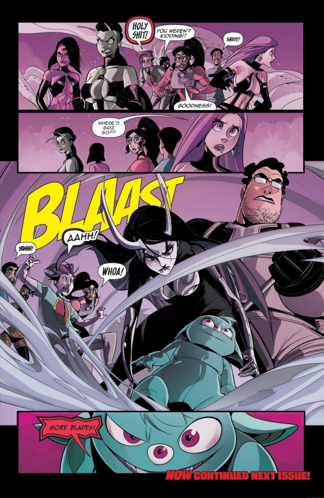 Read online Vampblade Season 4 comic -  Issue #8 - 23