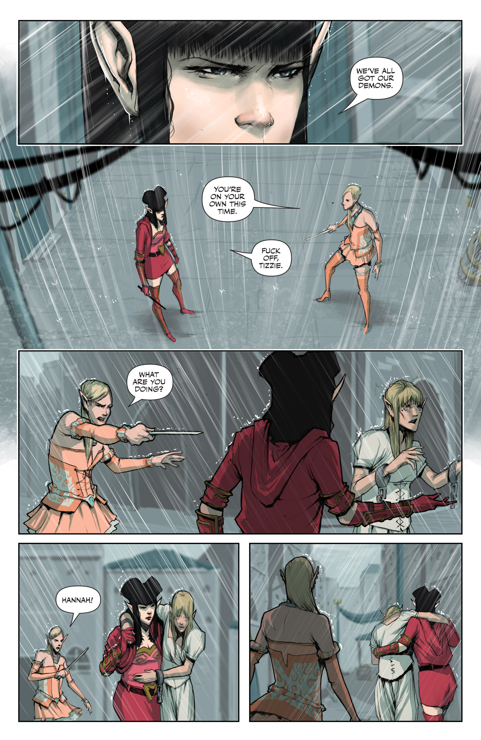 Read online Rat Queens (2013) comic -  Issue # _TPB 2 - Far Reaching Tentacles of N'rygoth - 35