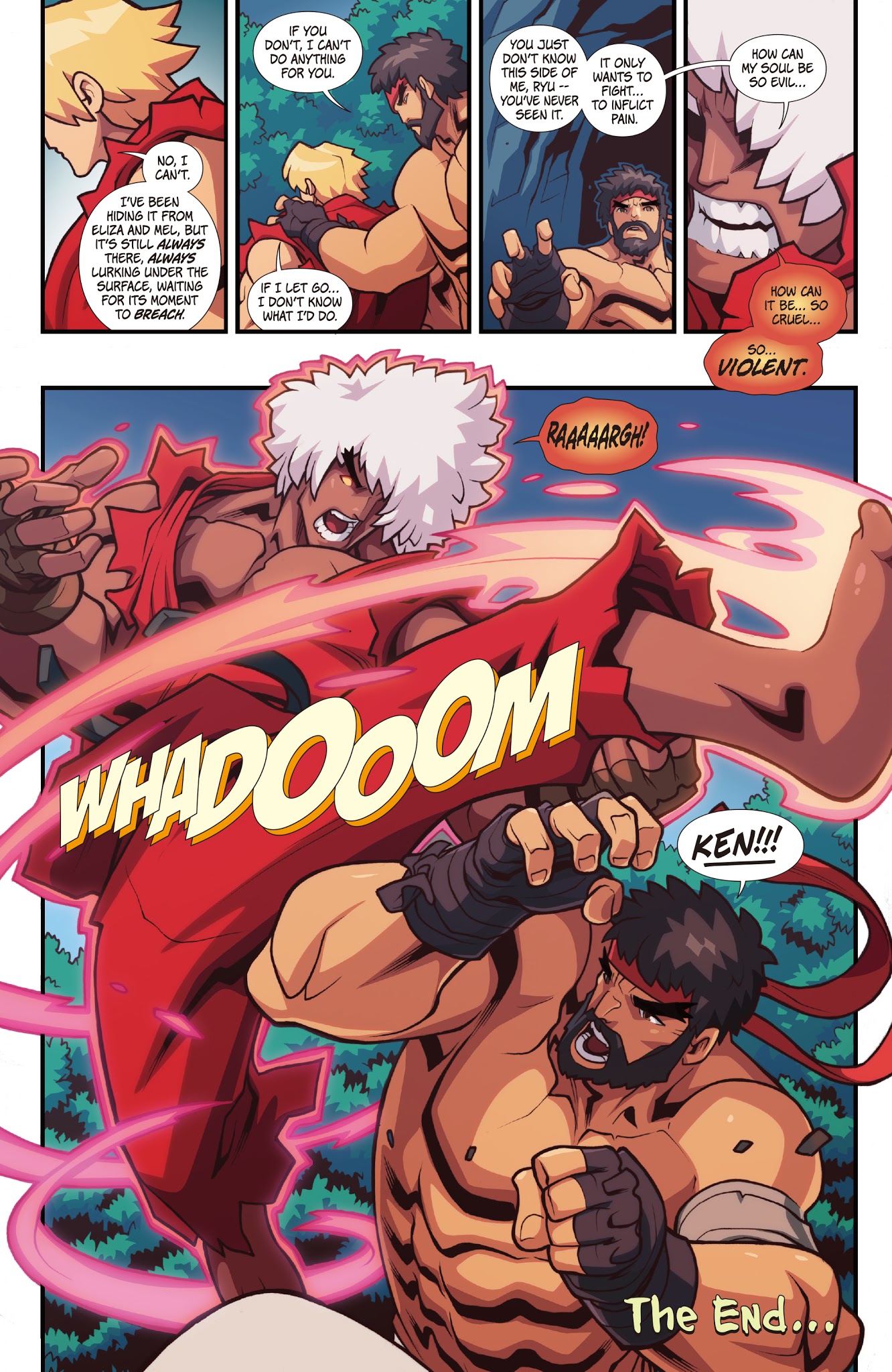 Read online Street Fighter VS Darkstalkers comic -  Issue #8 - 24