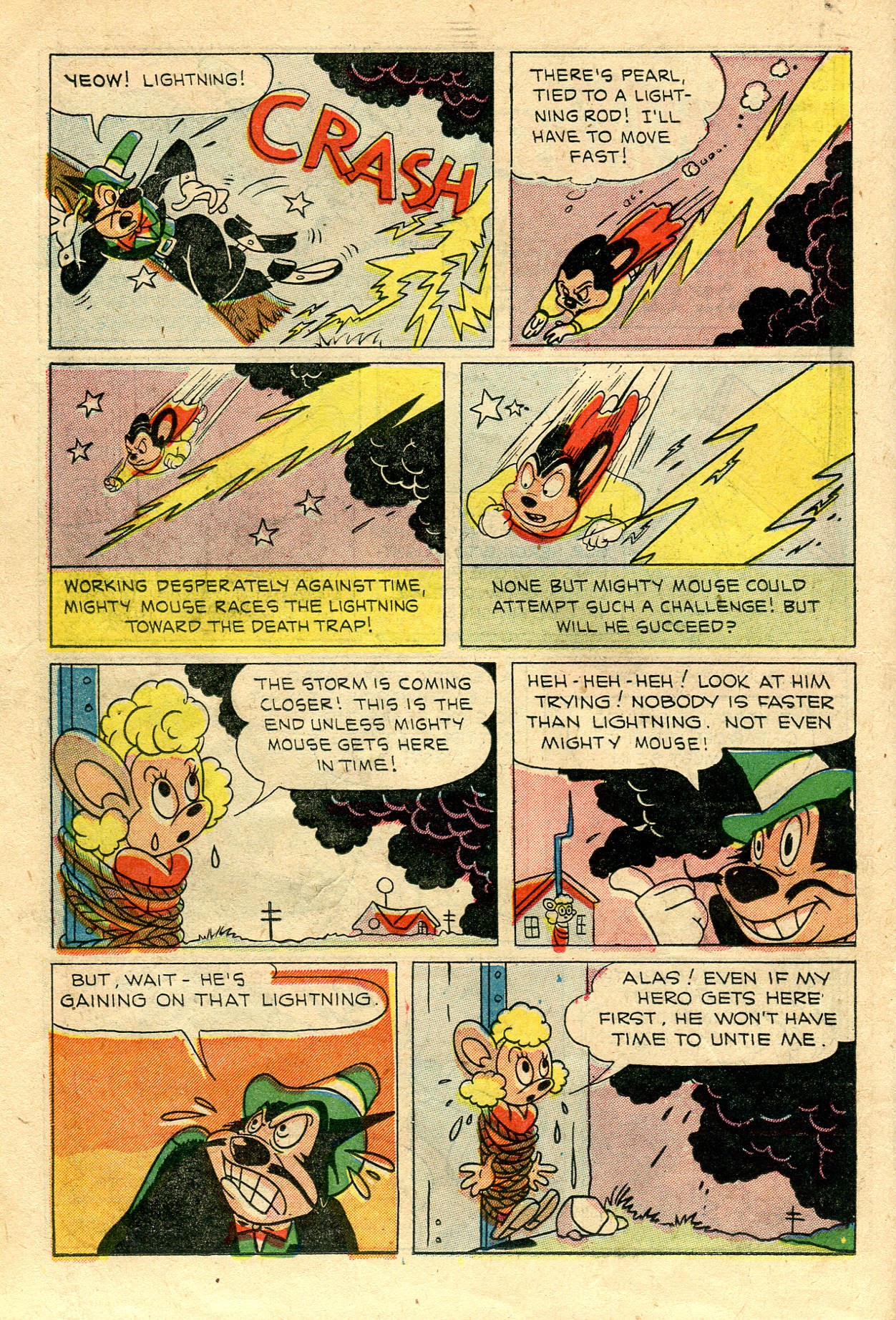 Read online Paul Terry's Mighty Mouse Comics comic -  Issue #22 - 26
