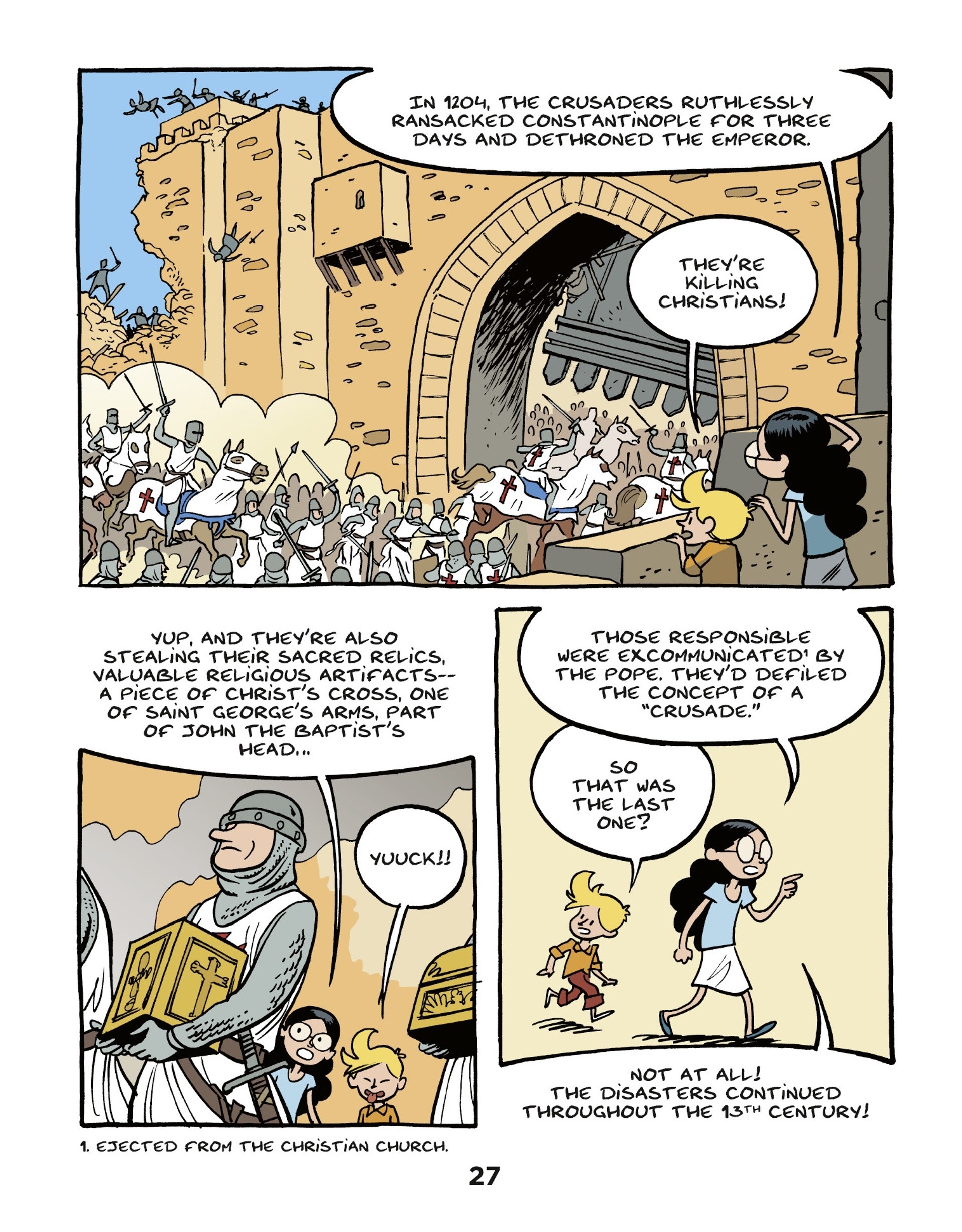 Read online On The History Trail With Ariane & Nino comic -  Issue #3 - 27