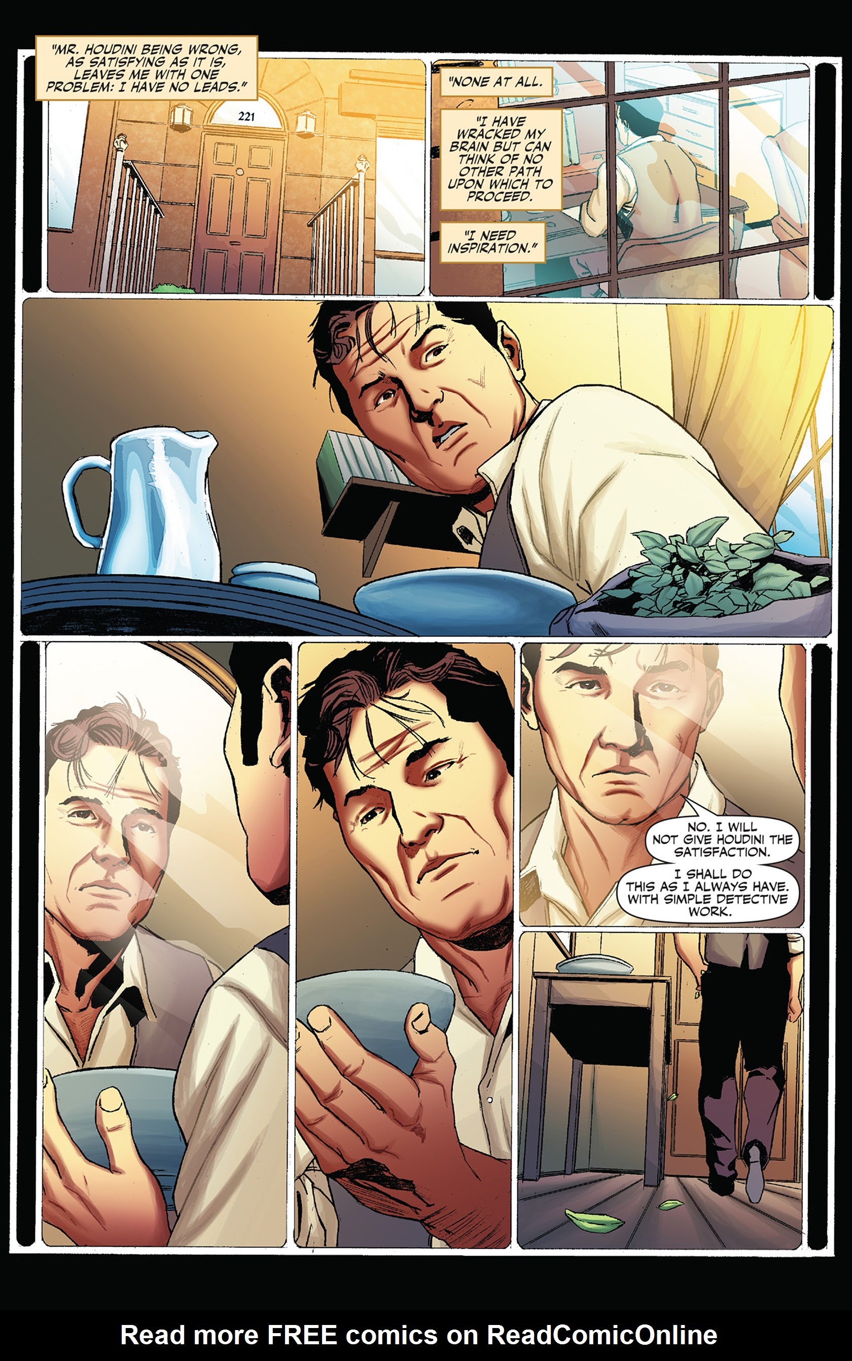 Read online Sherlock Holmes vs. Harry Houdini comic -  Issue #3 - 5