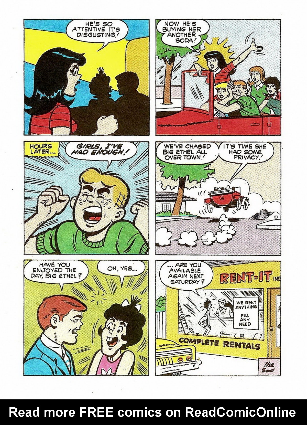 Read online Archie's Double Digest Magazine comic -  Issue #61 - 109
