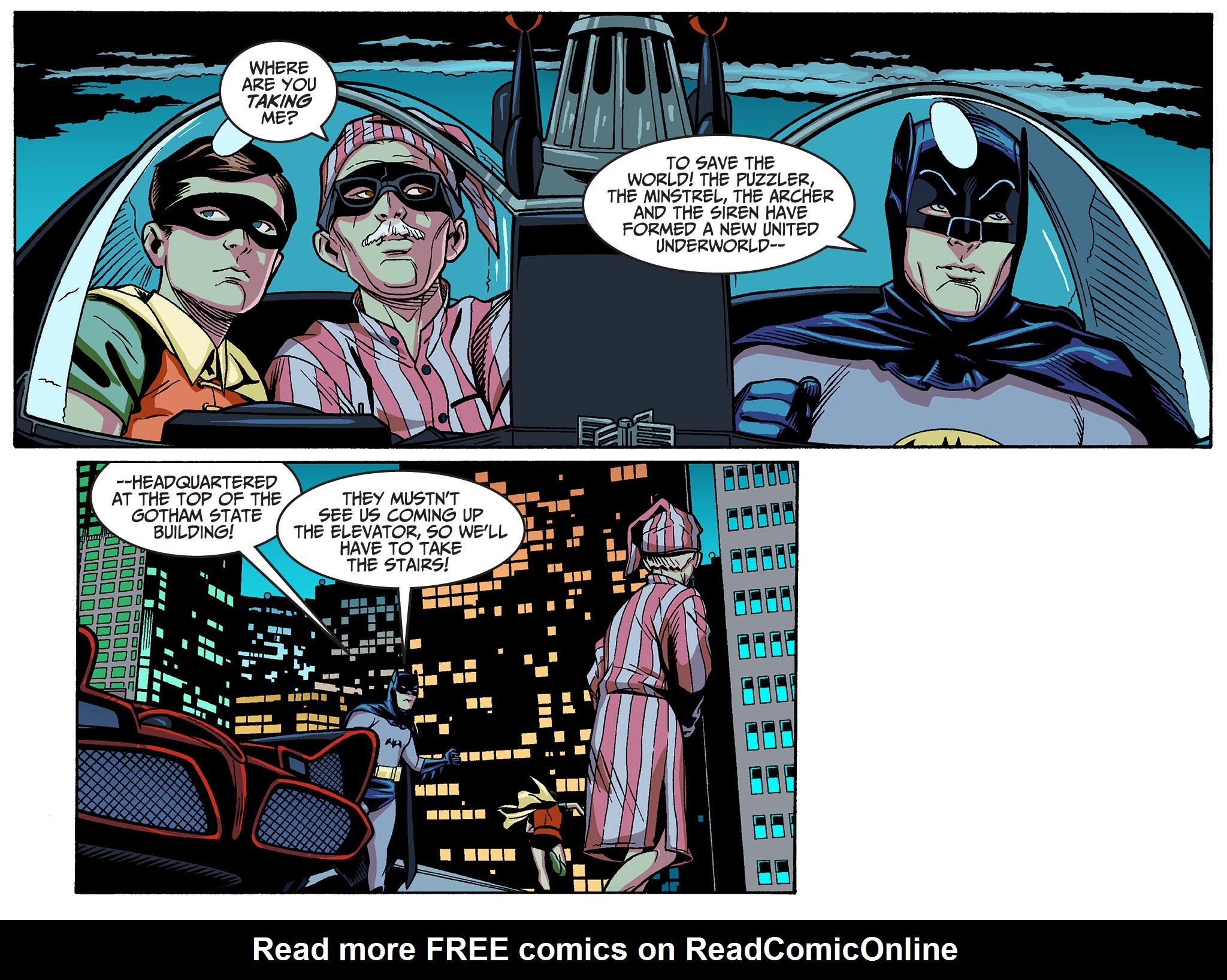 Read online Batman '66 [I] comic -  Issue #29 - 107