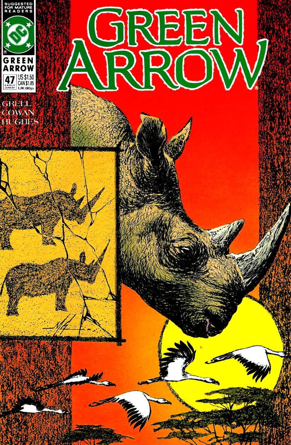 Read online Green Arrow (1988) comic -  Issue #47 - 1