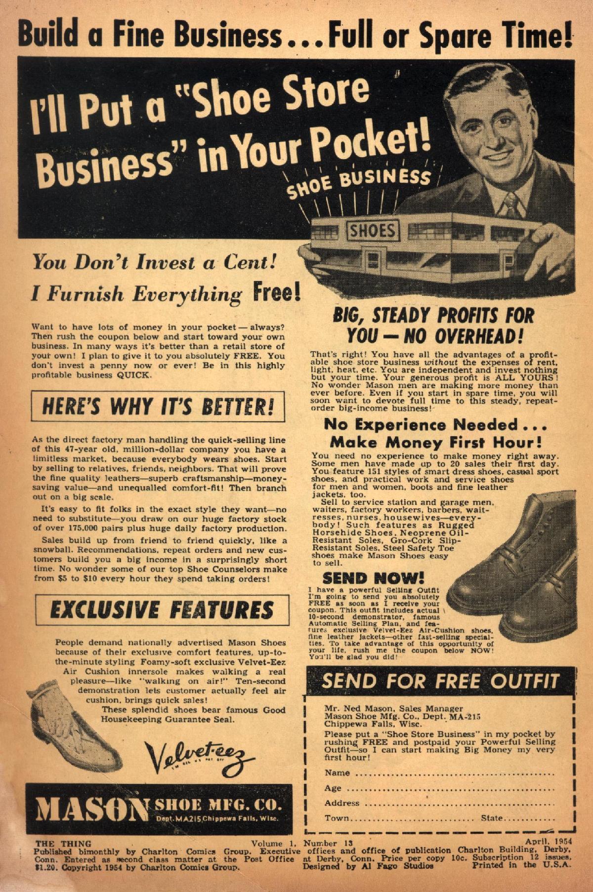 Read online The Thing! (1952) comic -  Issue #13 - 2