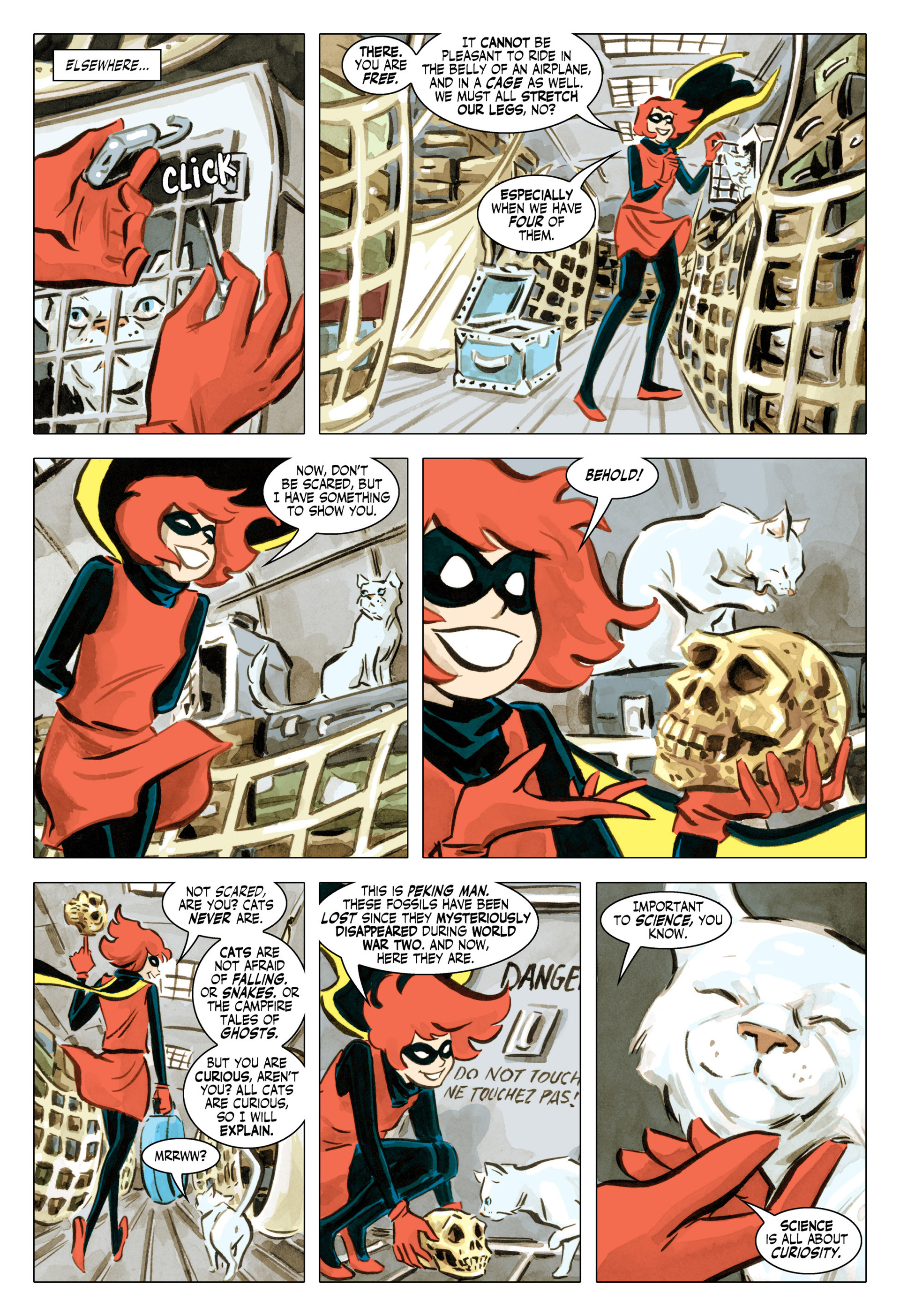 Read online Bandette (2012) comic -  Issue #7 - 15