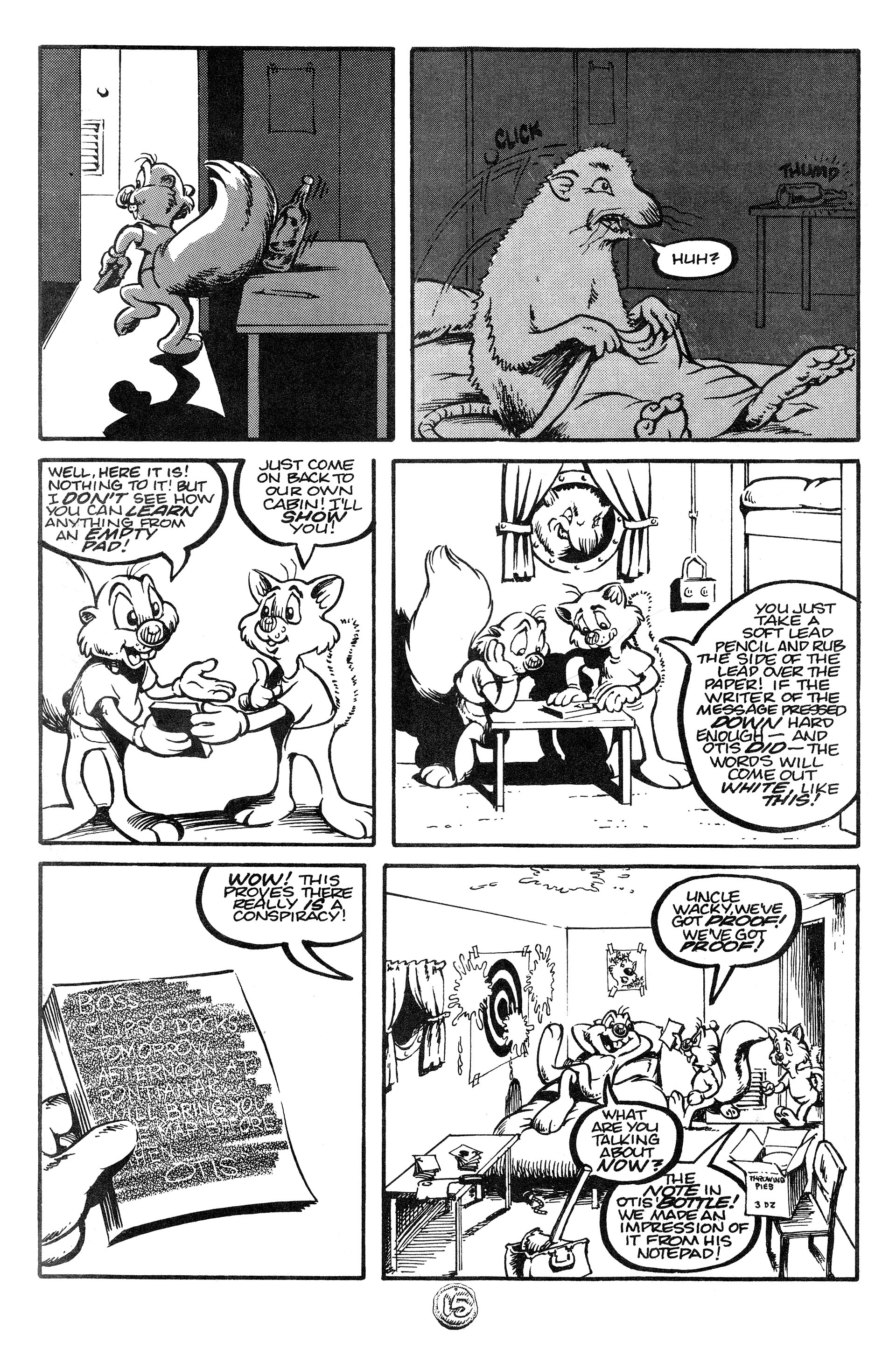 Read online Wacky Squirrel Summer Fun Special comic -  Issue # Full - 17