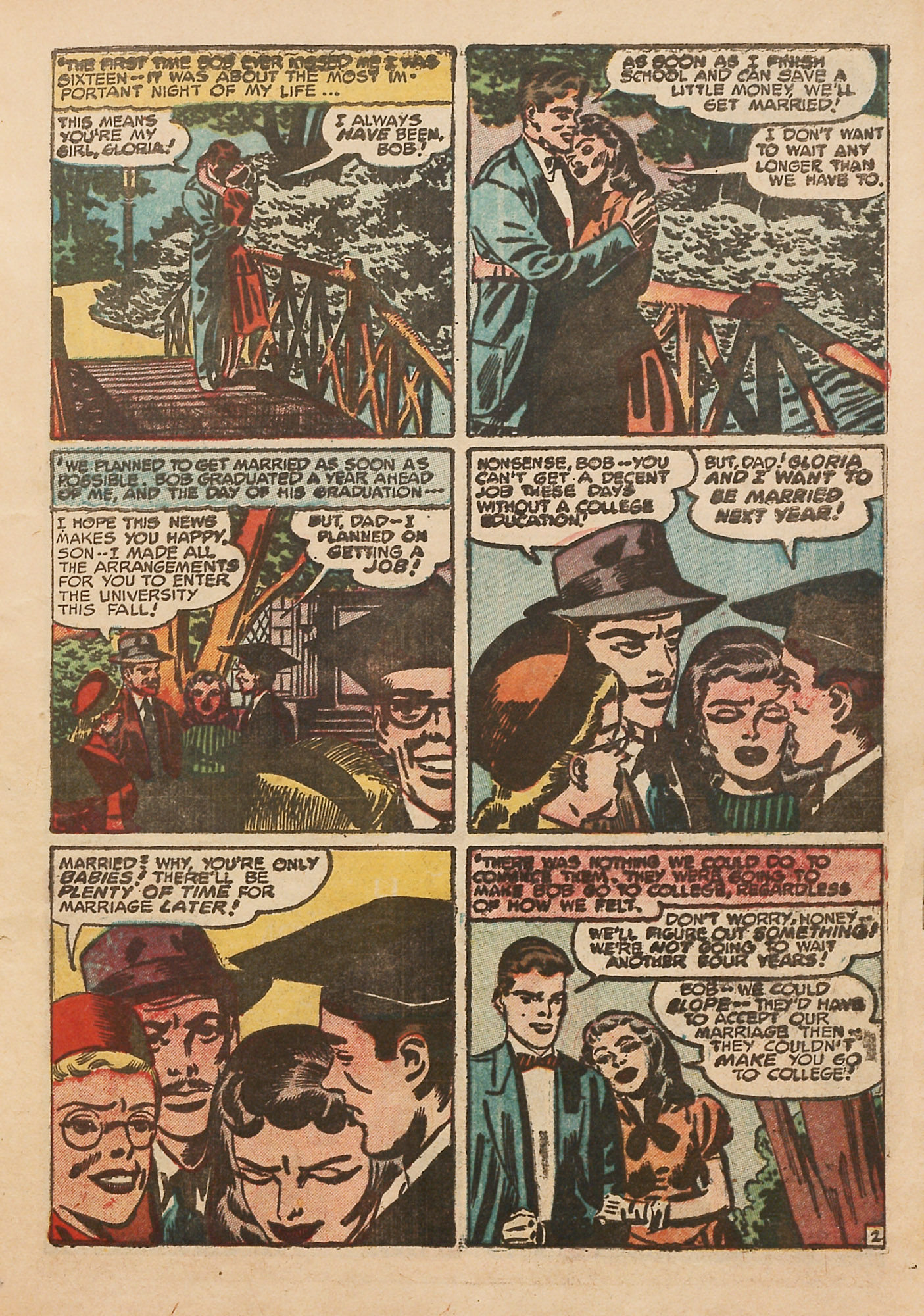 Read online Young Love (1949) comic -  Issue #24 - 15