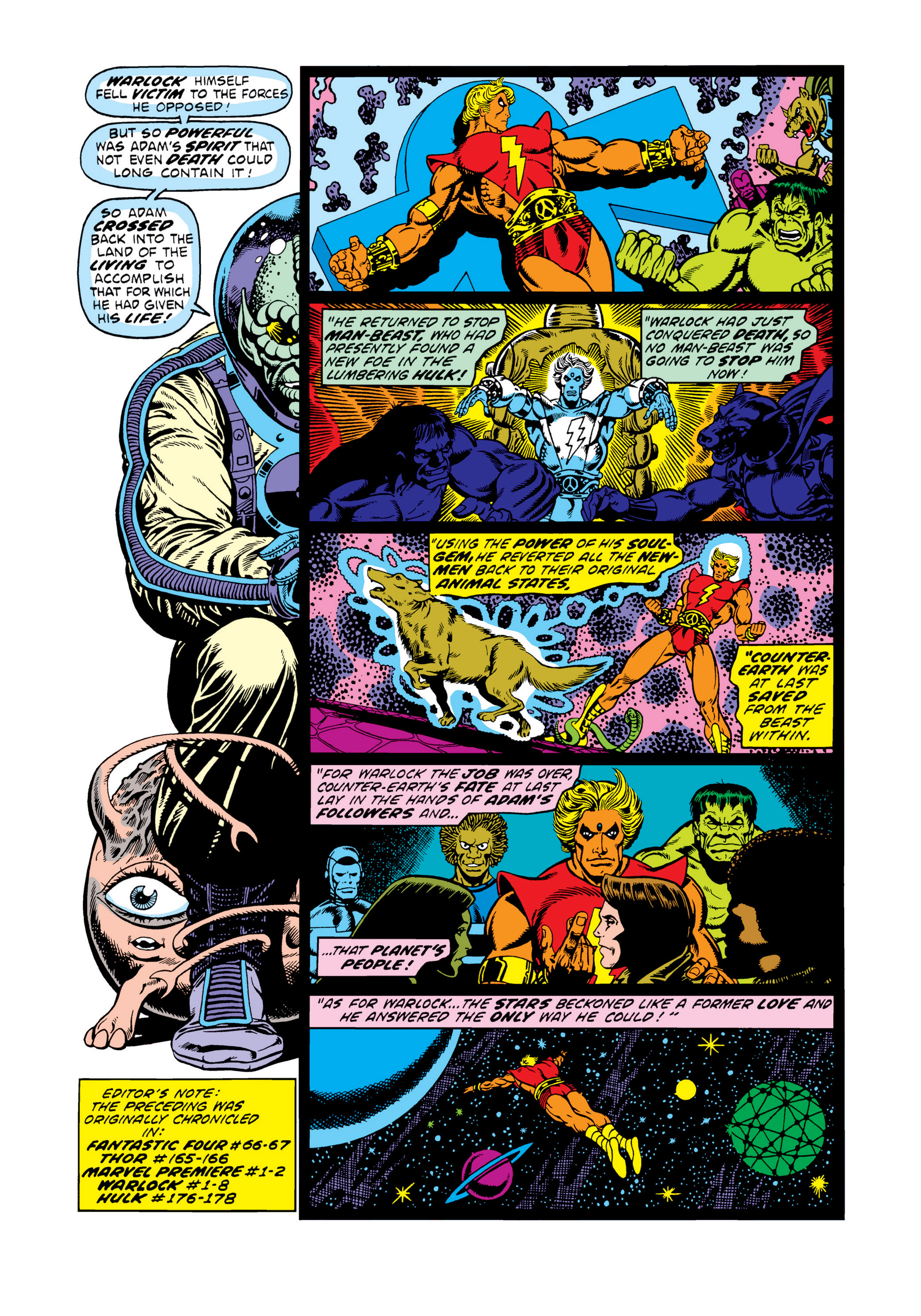 Read online Marvel Masterworks: Warlock comic -  Issue # TPB 2 (Part 1) - 12
