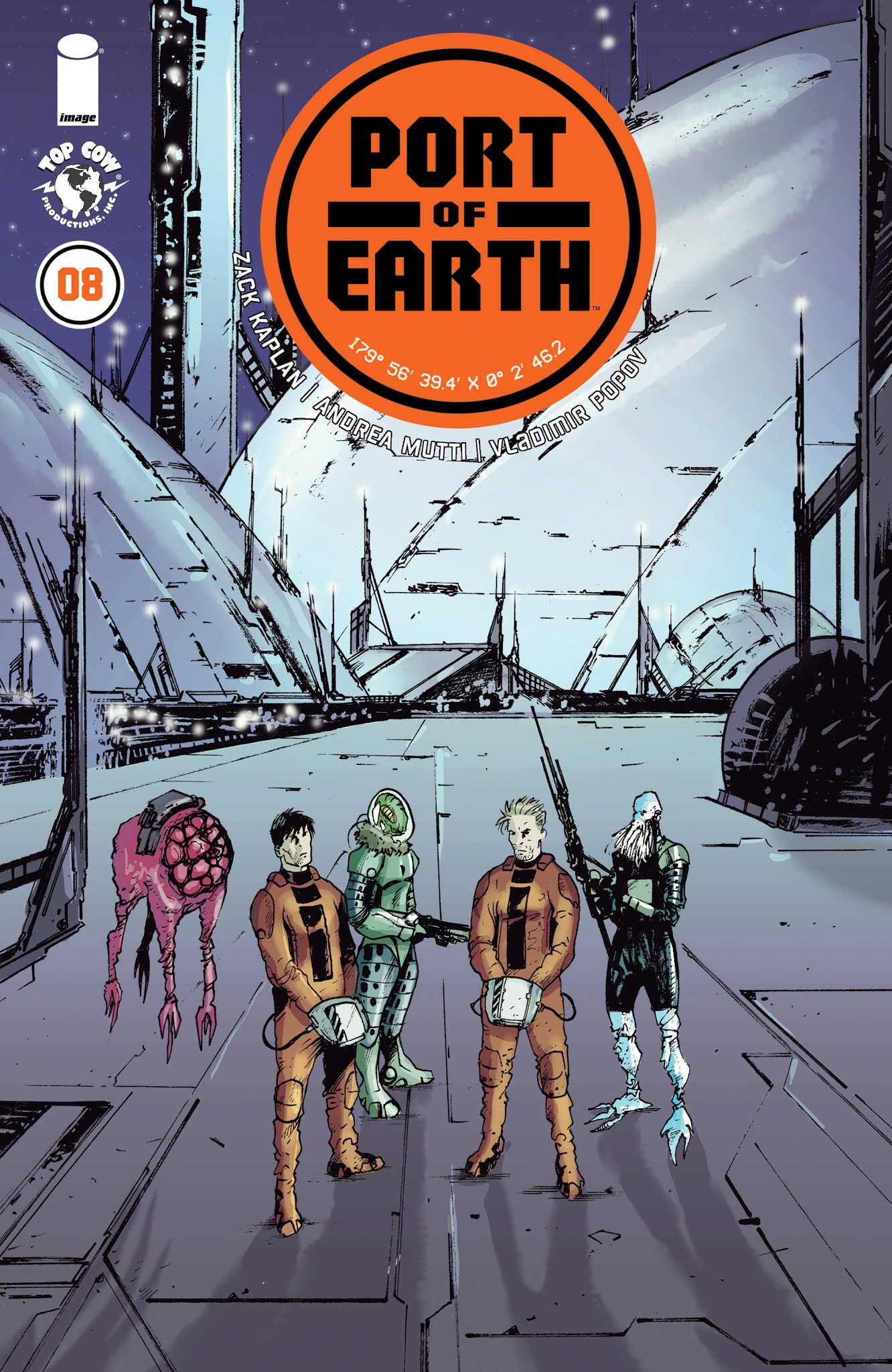 Read online Port of Earth comic -  Issue #8 - 1