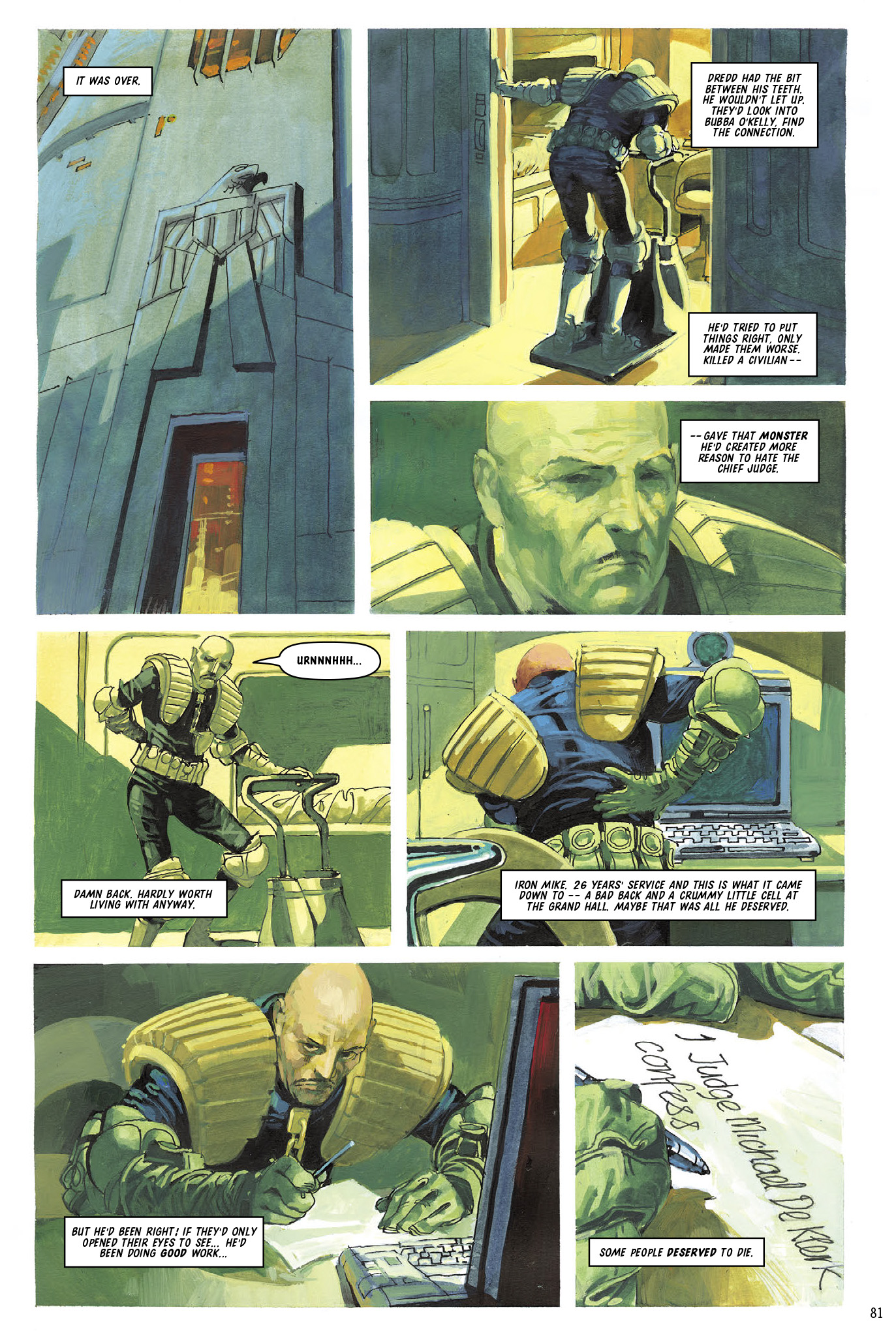 Read online Judge Dredd: The Complete Case Files comic -  Issue # TPB 37 (Part 1) - 83