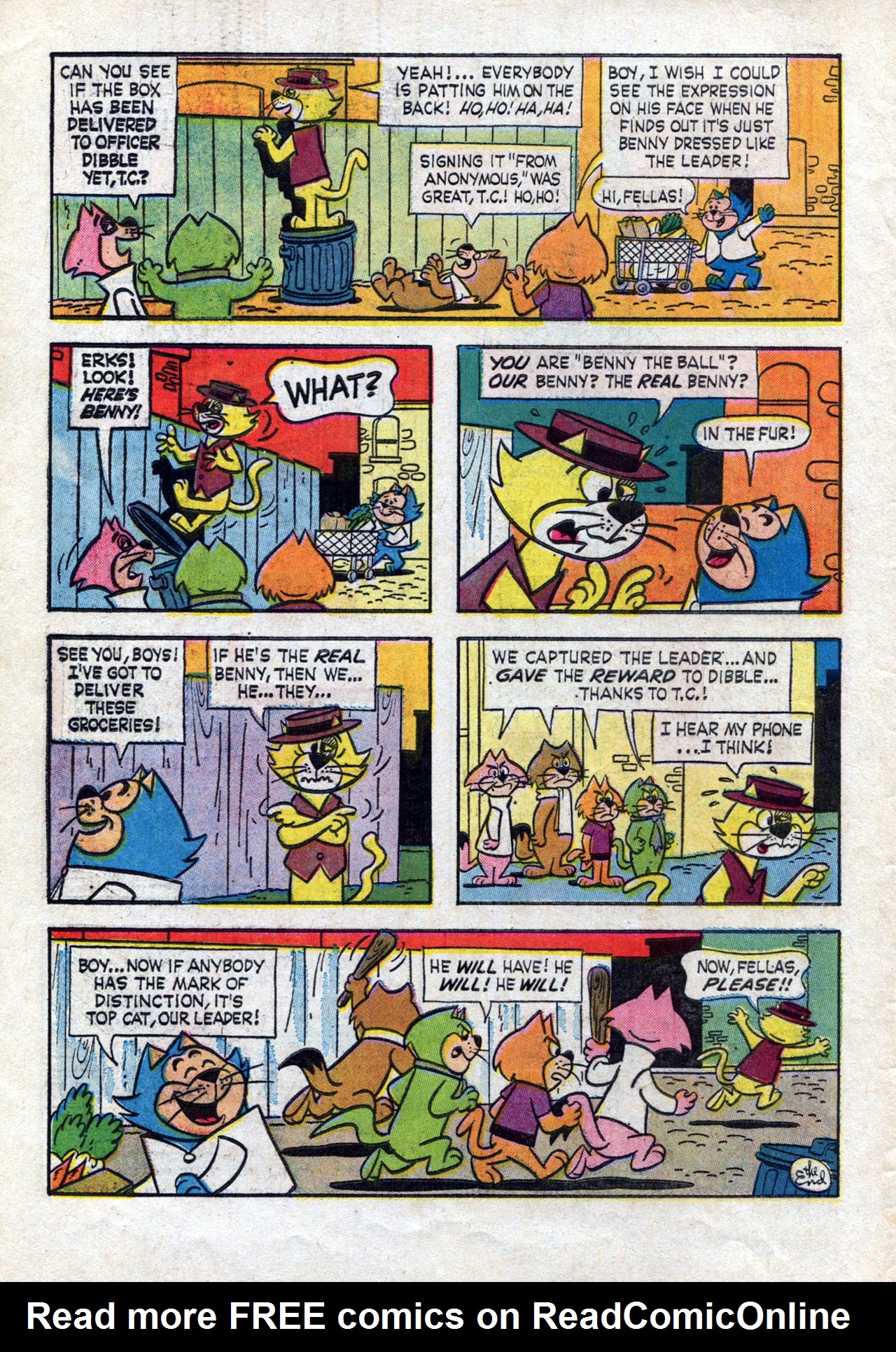 Read online Top Cat (1962) comic -  Issue #8 - 34