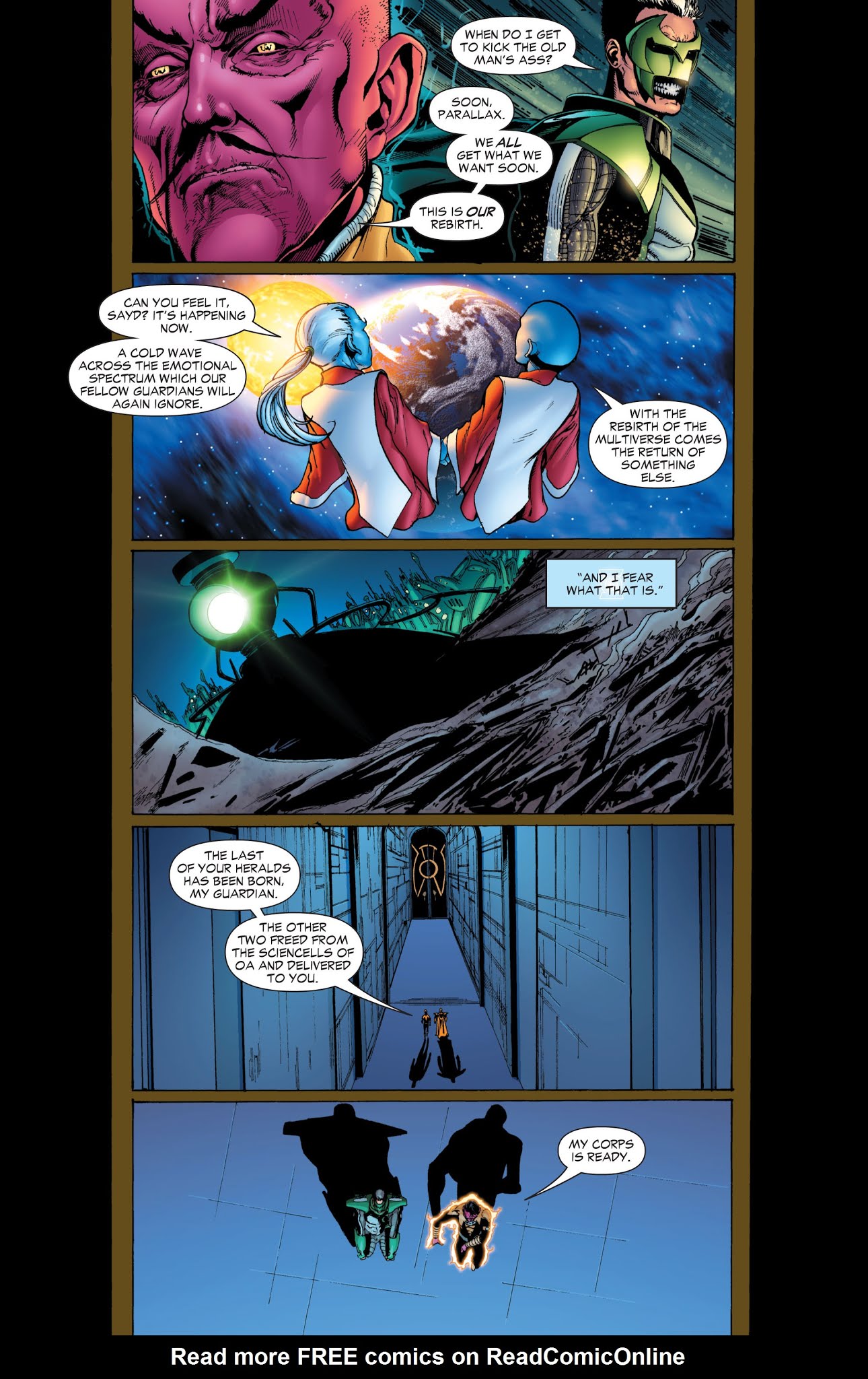 Read online Green Lantern (2005) comic -  Issue # _TPB 4 (Part 1) - 47