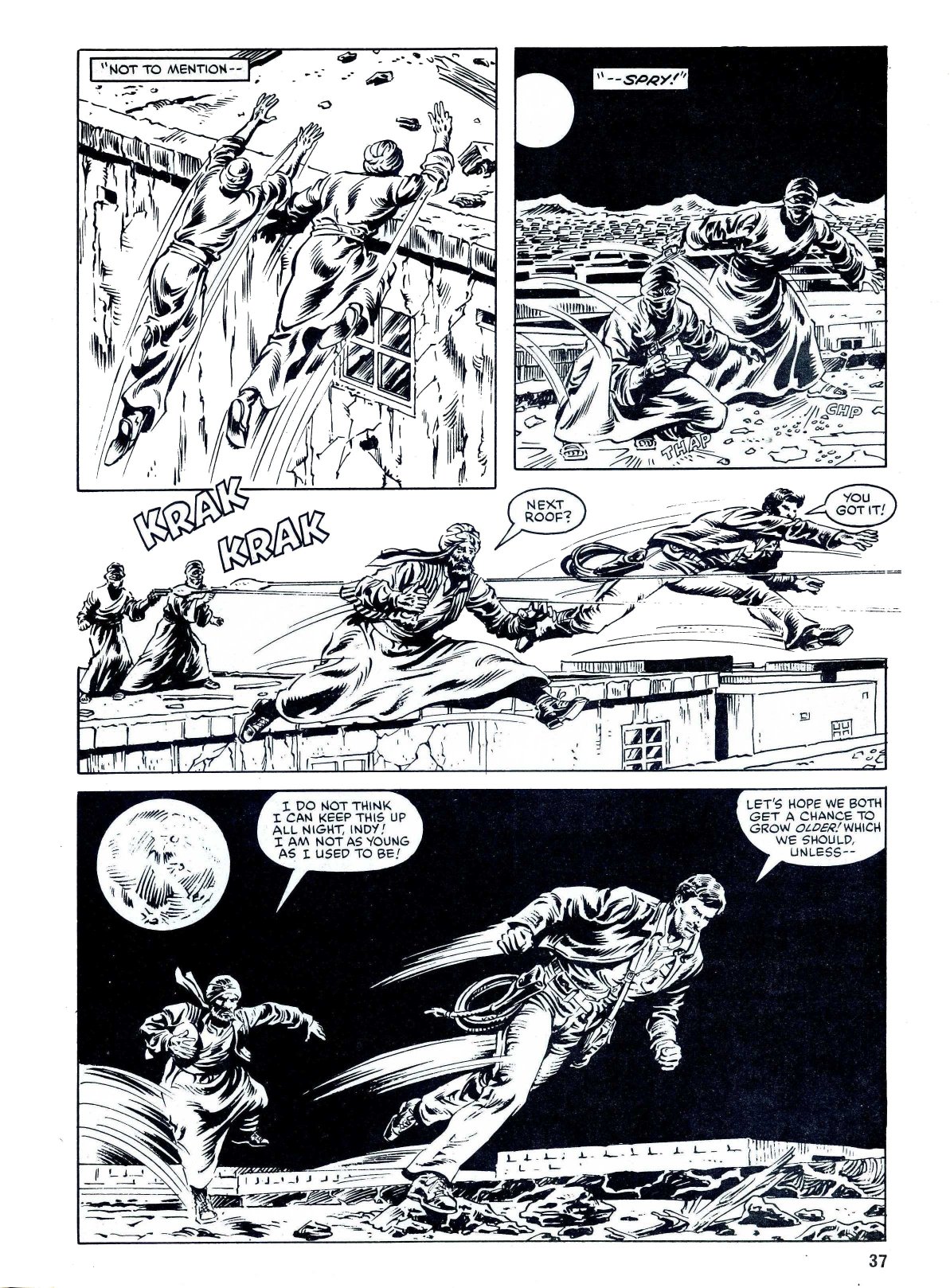 Read online Indiana Jones comic -  Issue #6 - 37
