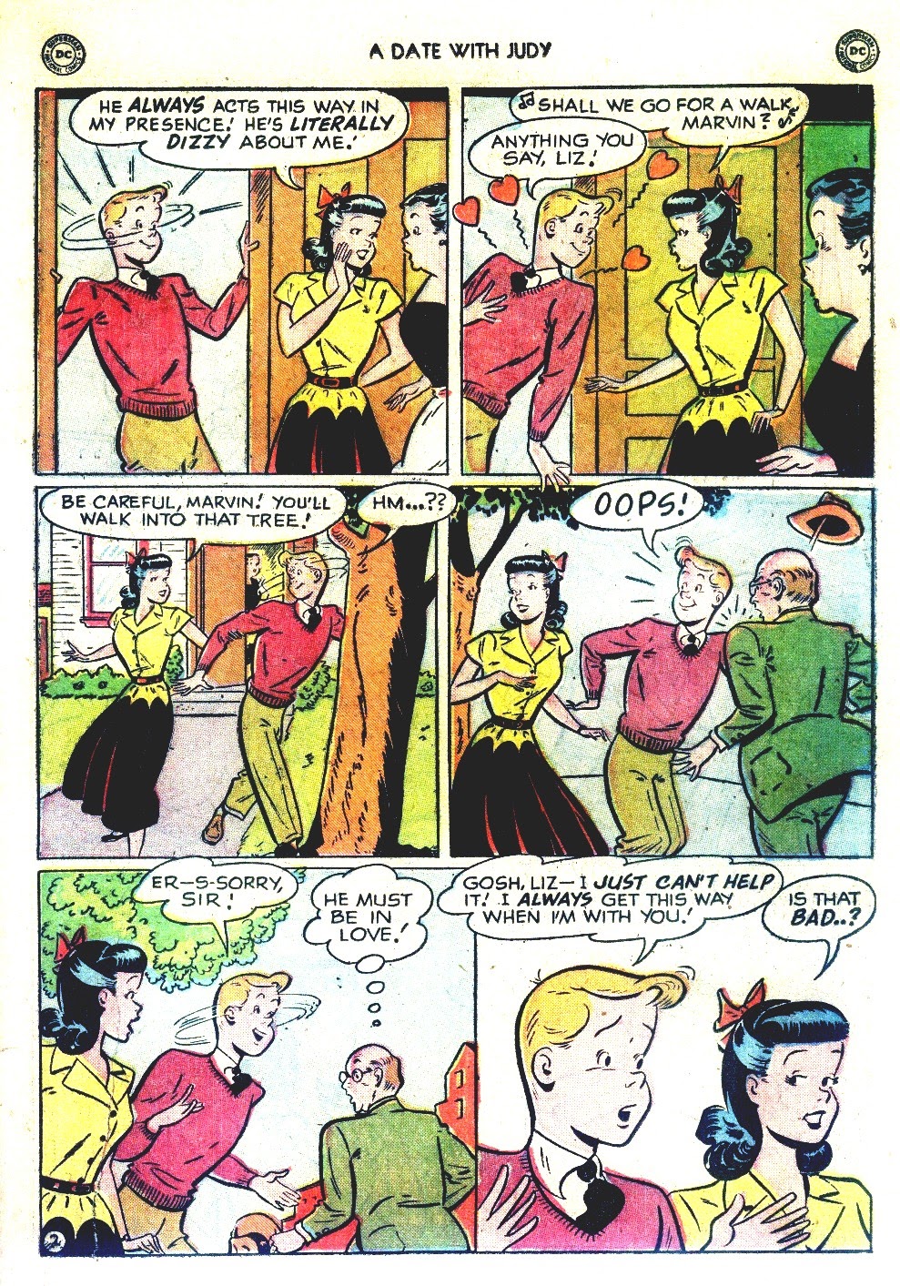 Read online A Date with Judy comic -  Issue #14 - 35