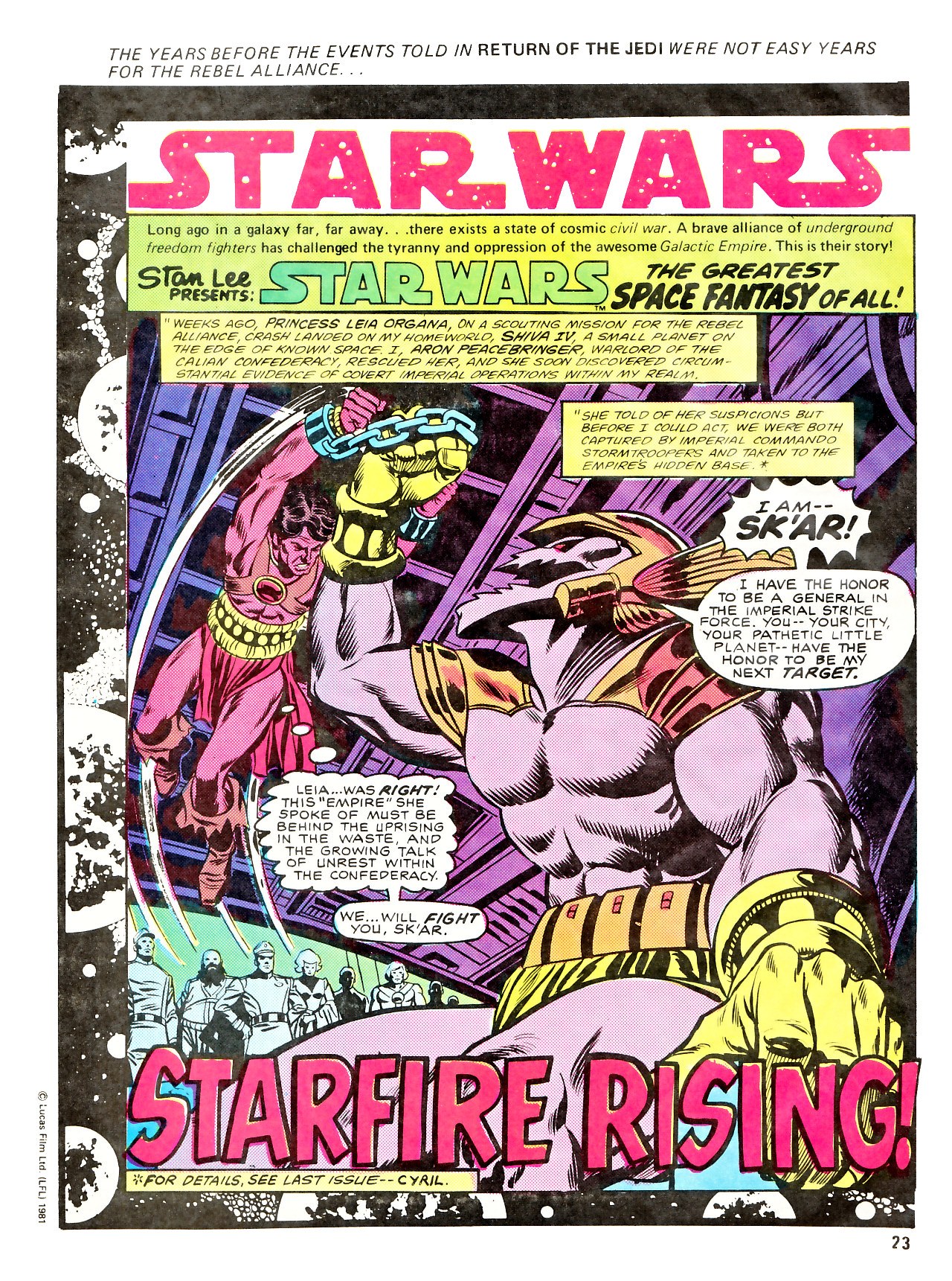 Read online Return of the Jedi comic -  Issue #90 - 23