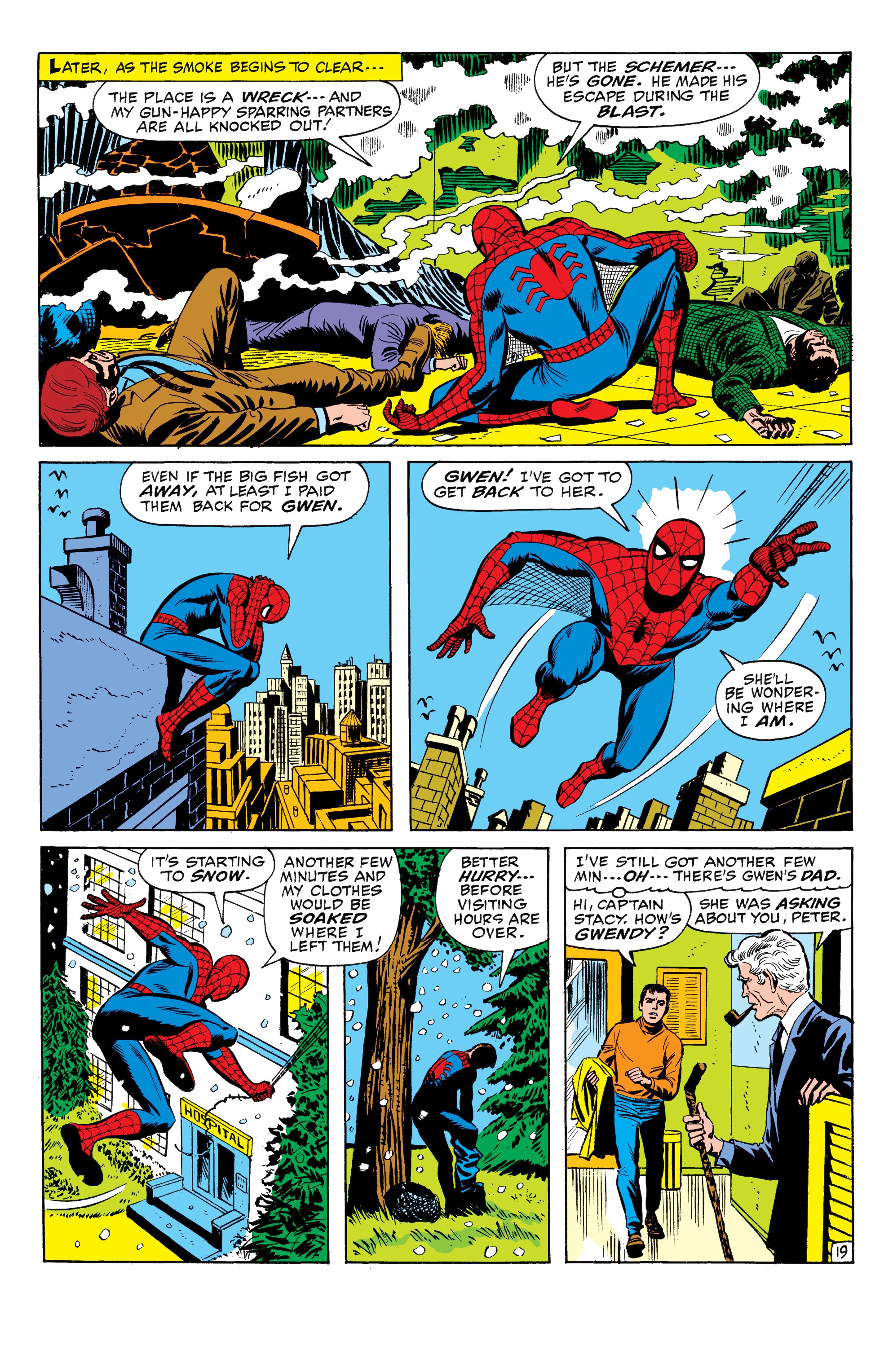 Read online Amazing Spider-Man Epic Collection comic -  Issue # The Secret of the Petrified Tablet (Part 4) - 88