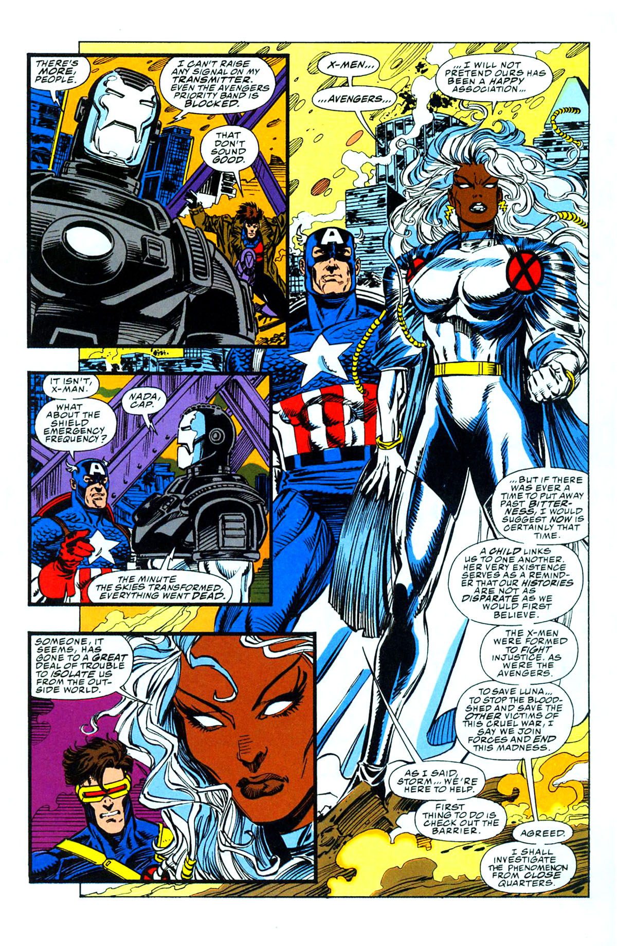 Read online Avengers/X-Men: Bloodties comic -  Issue # TPB - 100