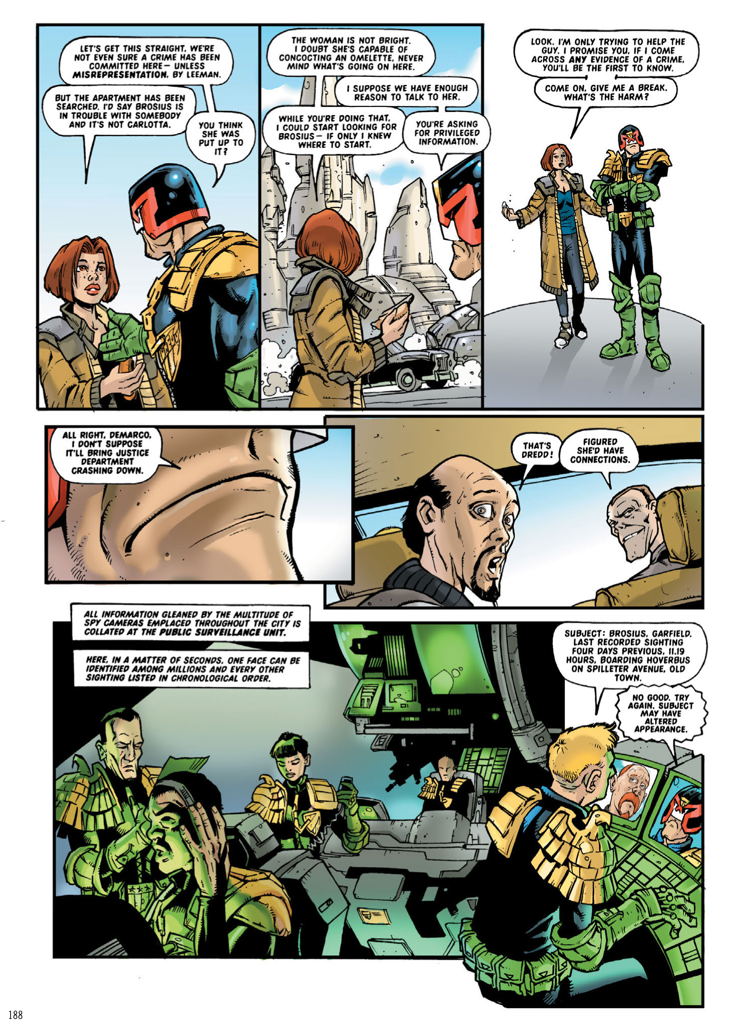 Read online Judge Dredd: The Complete Case Files comic -  Issue # TPB 30 - 190