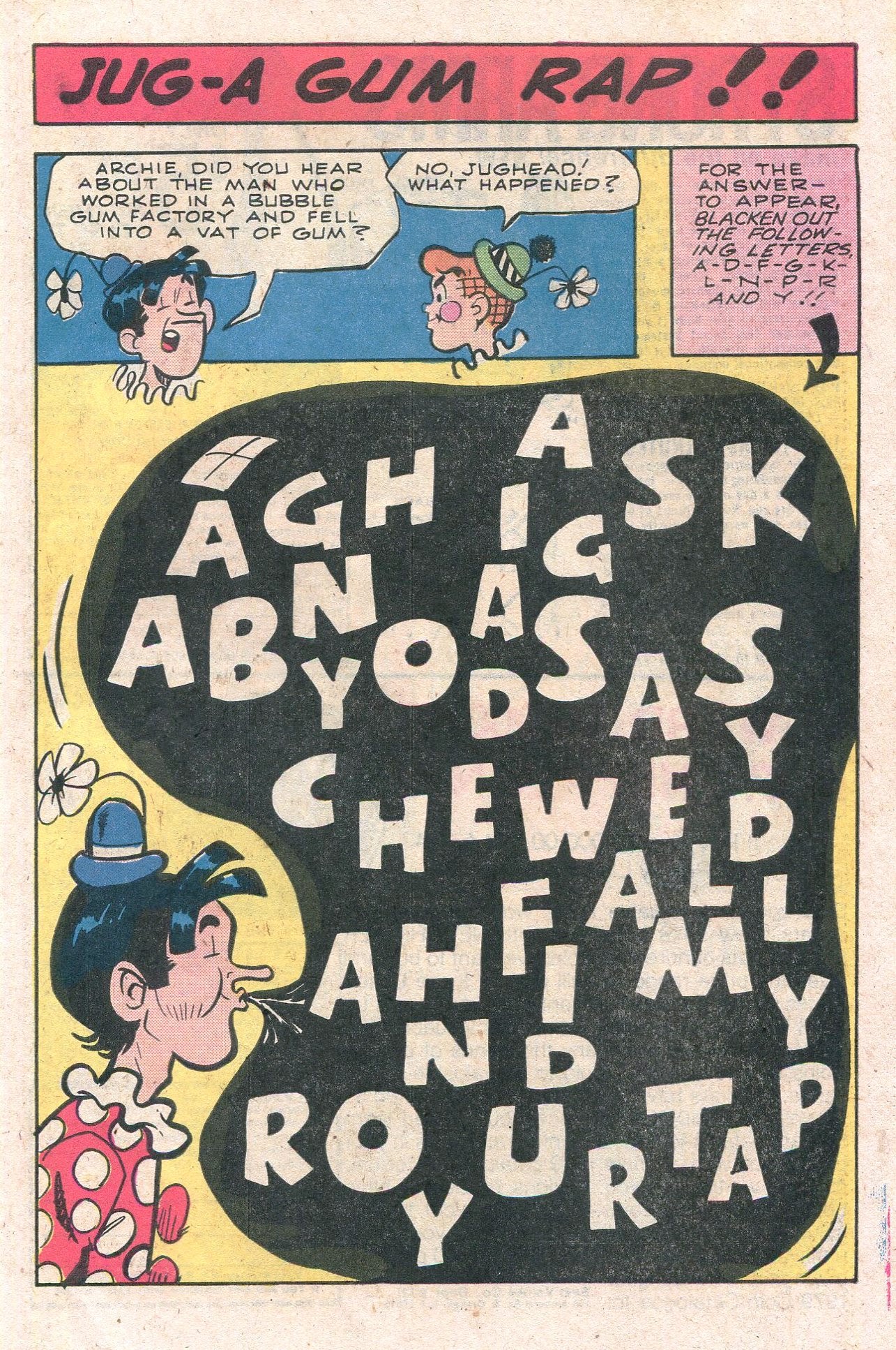 Read online Jughead's Jokes comic -  Issue #67 - 27