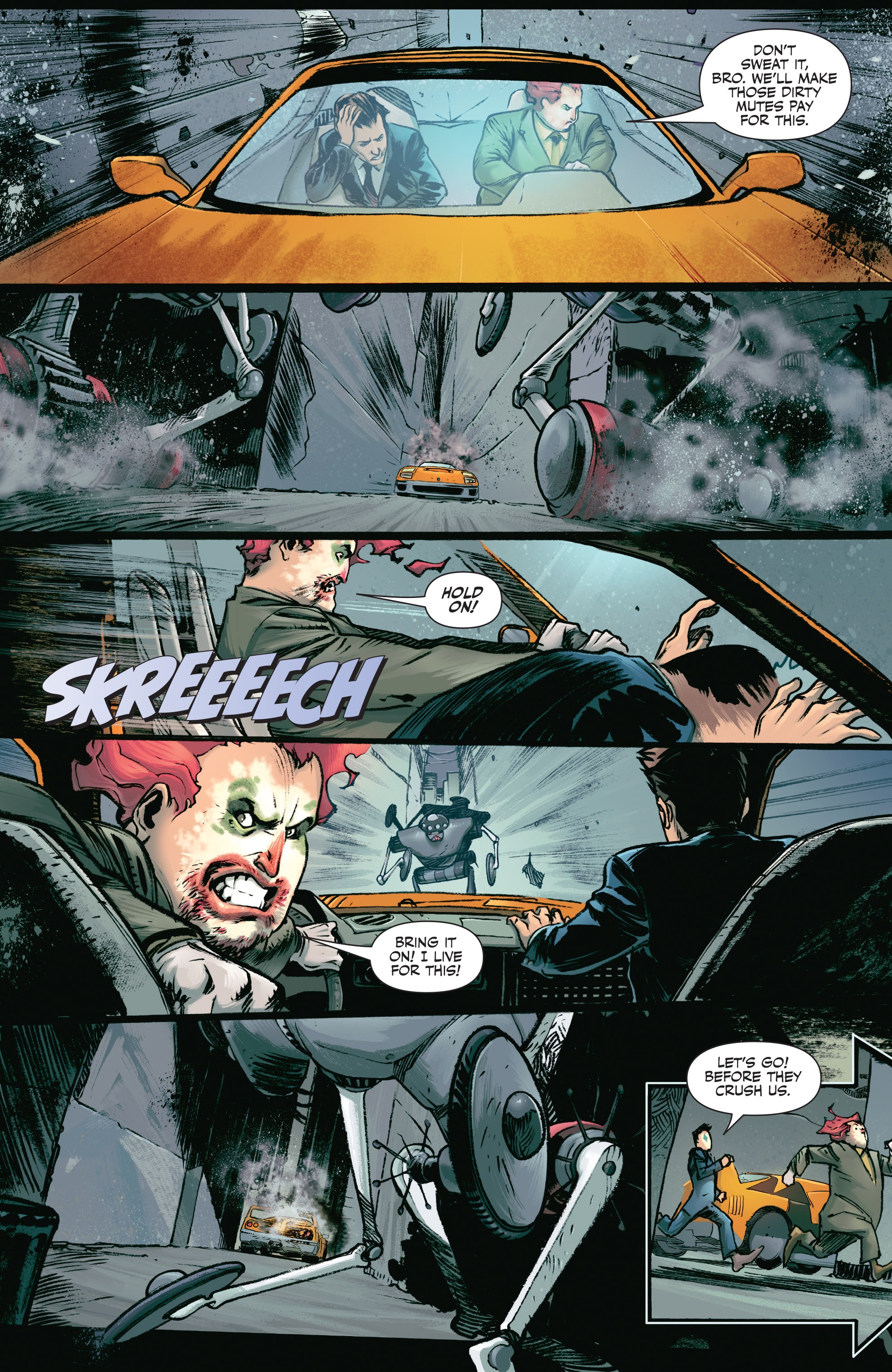 Read online Robot Clown Mob comic -  Issue # TPB - 47