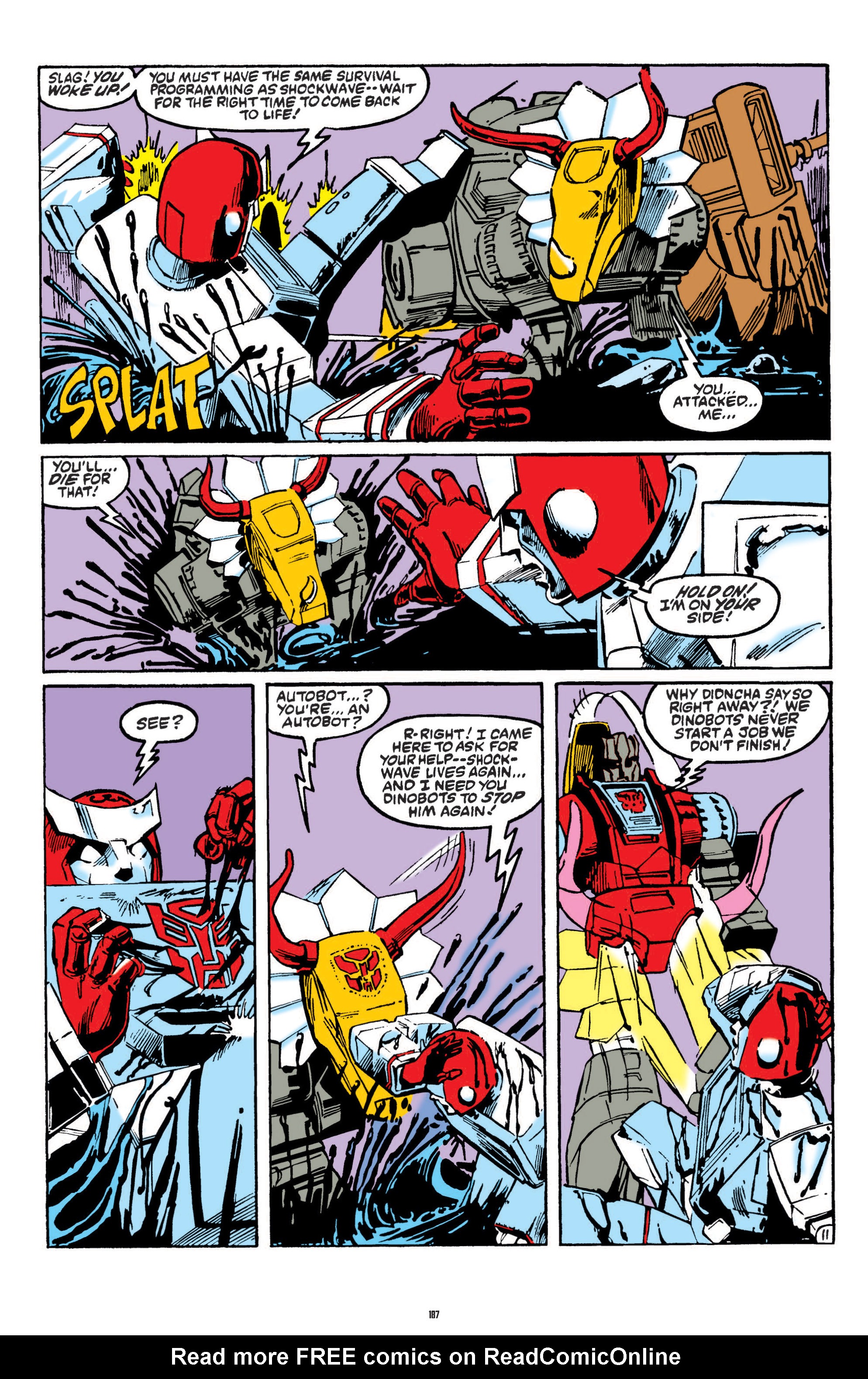 Read online The Transformers Classics comic -  Issue # TPB 1 - 188
