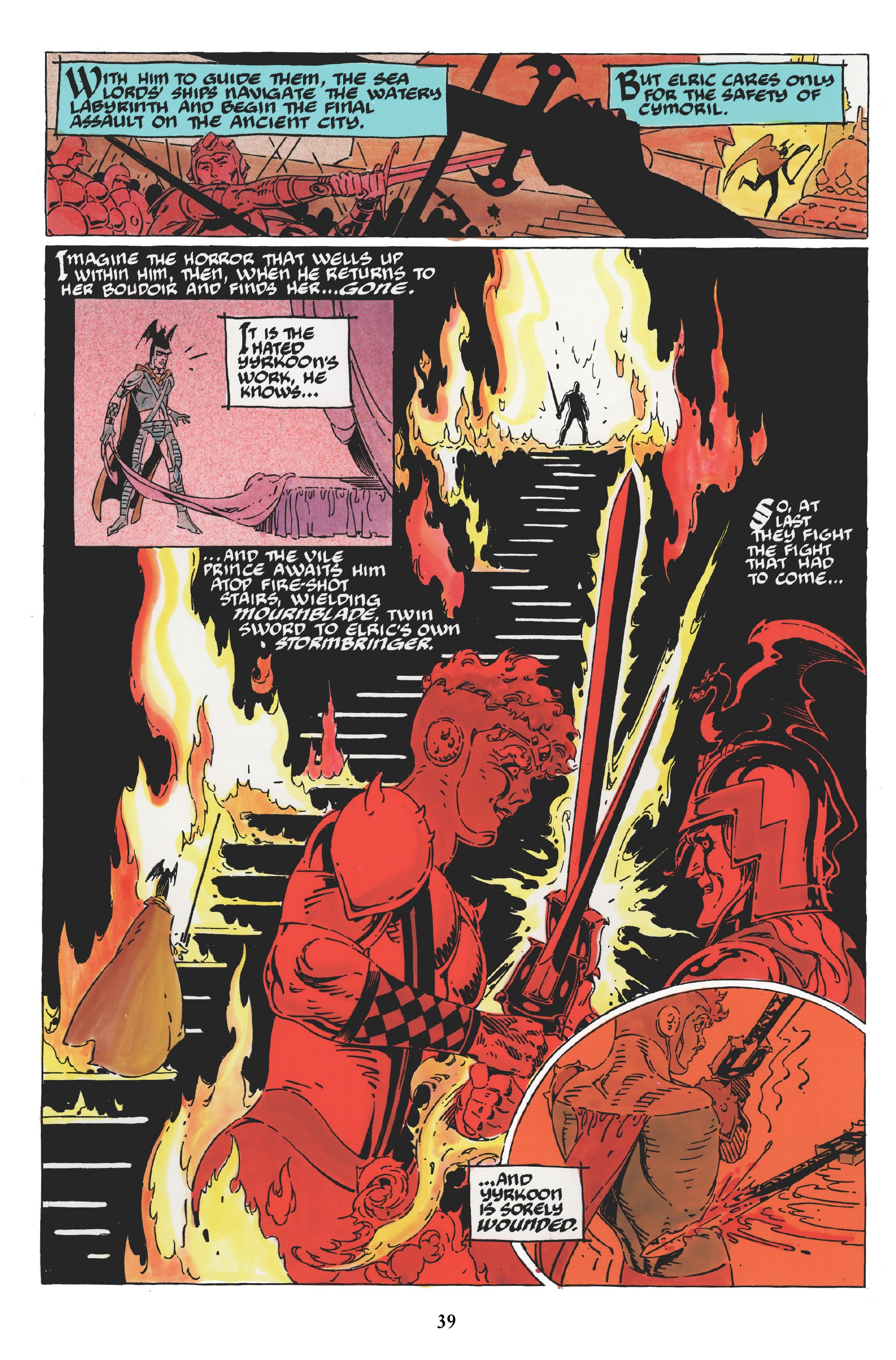 Read online The Michael Moorcock Library comic -  Issue # TPB 4 - 40