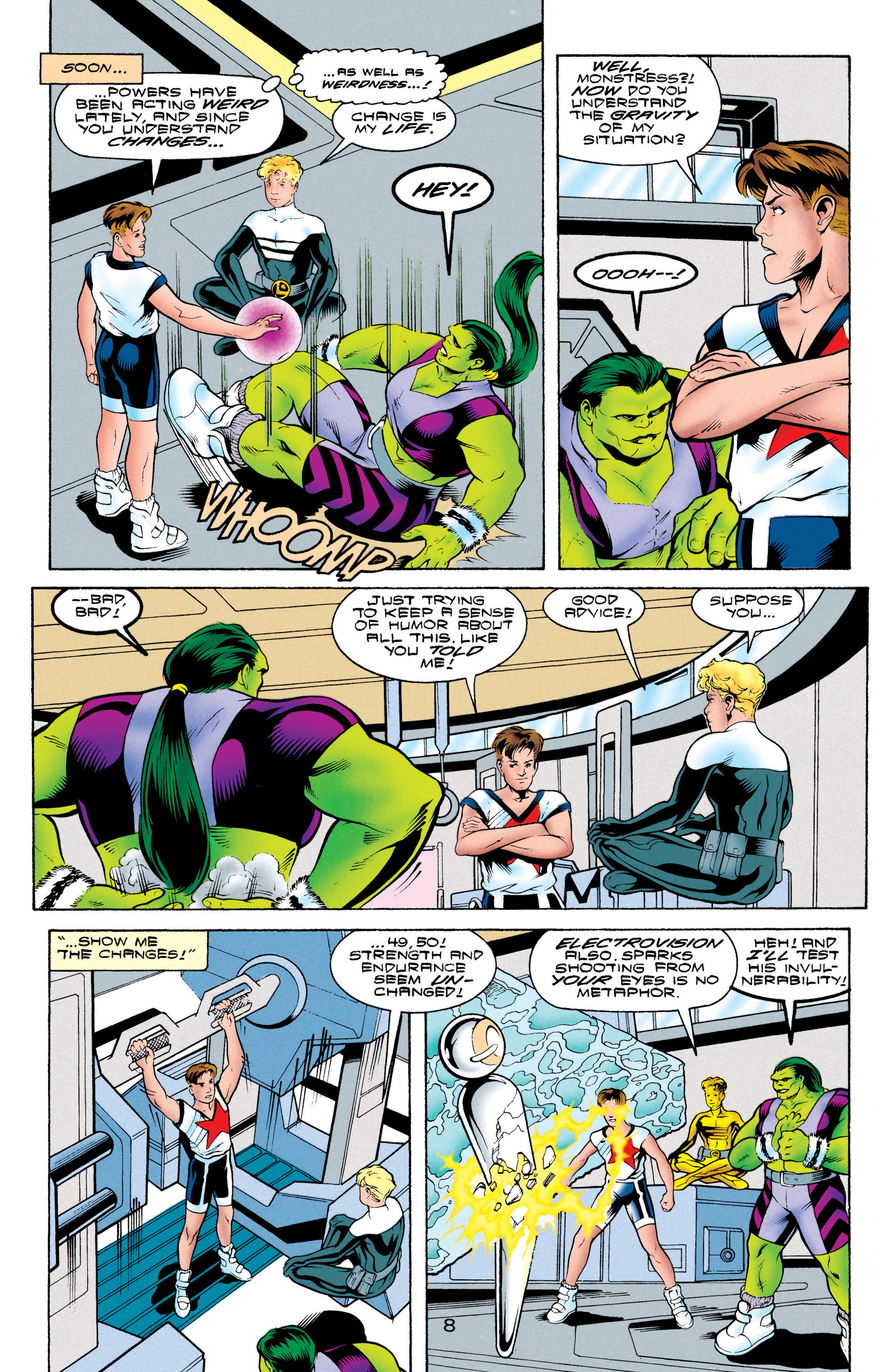 Read online Legionnaires comic -  Issue #67 - 9