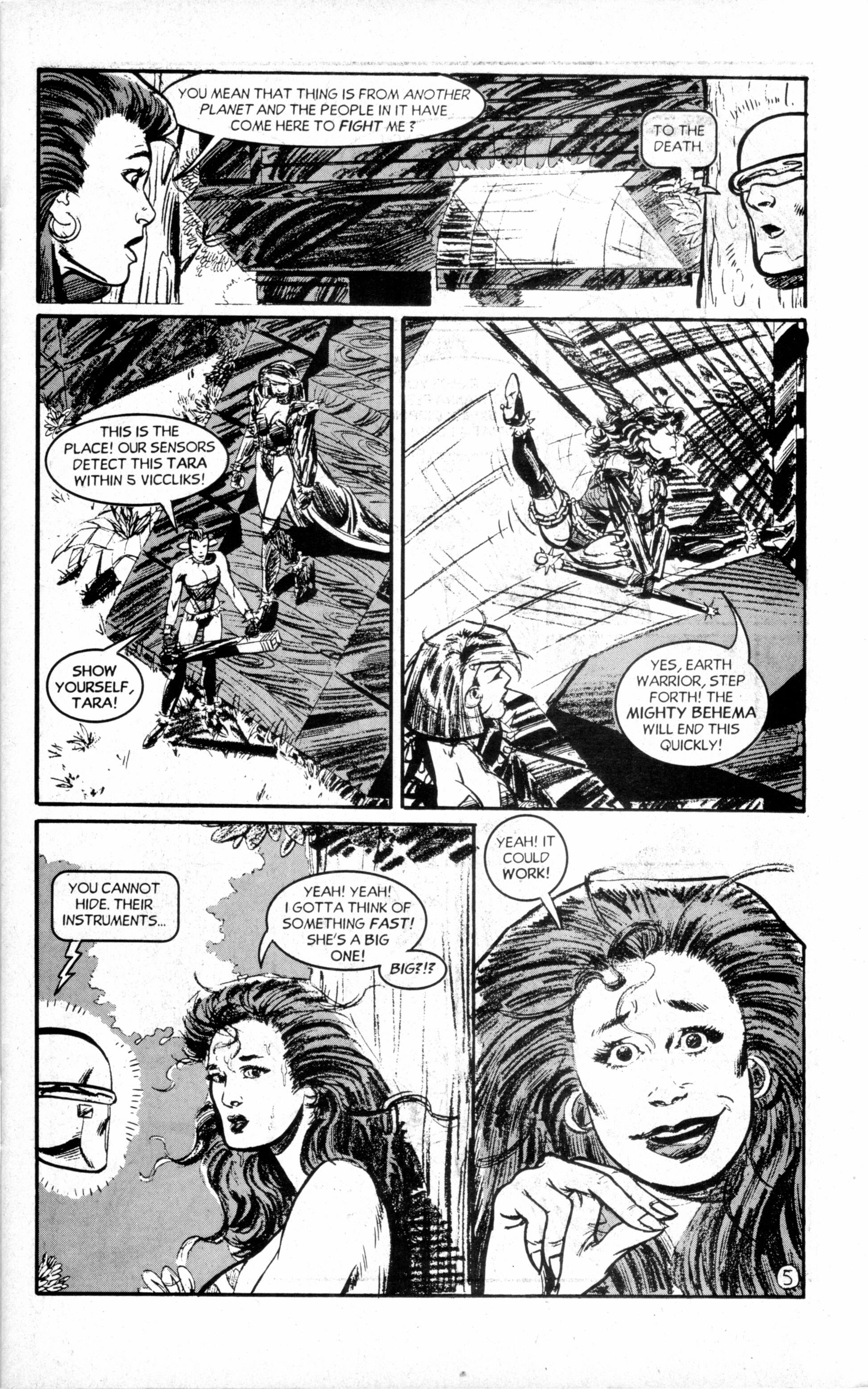 Read online Jungle Girls (1988) comic -  Issue #10 - 7