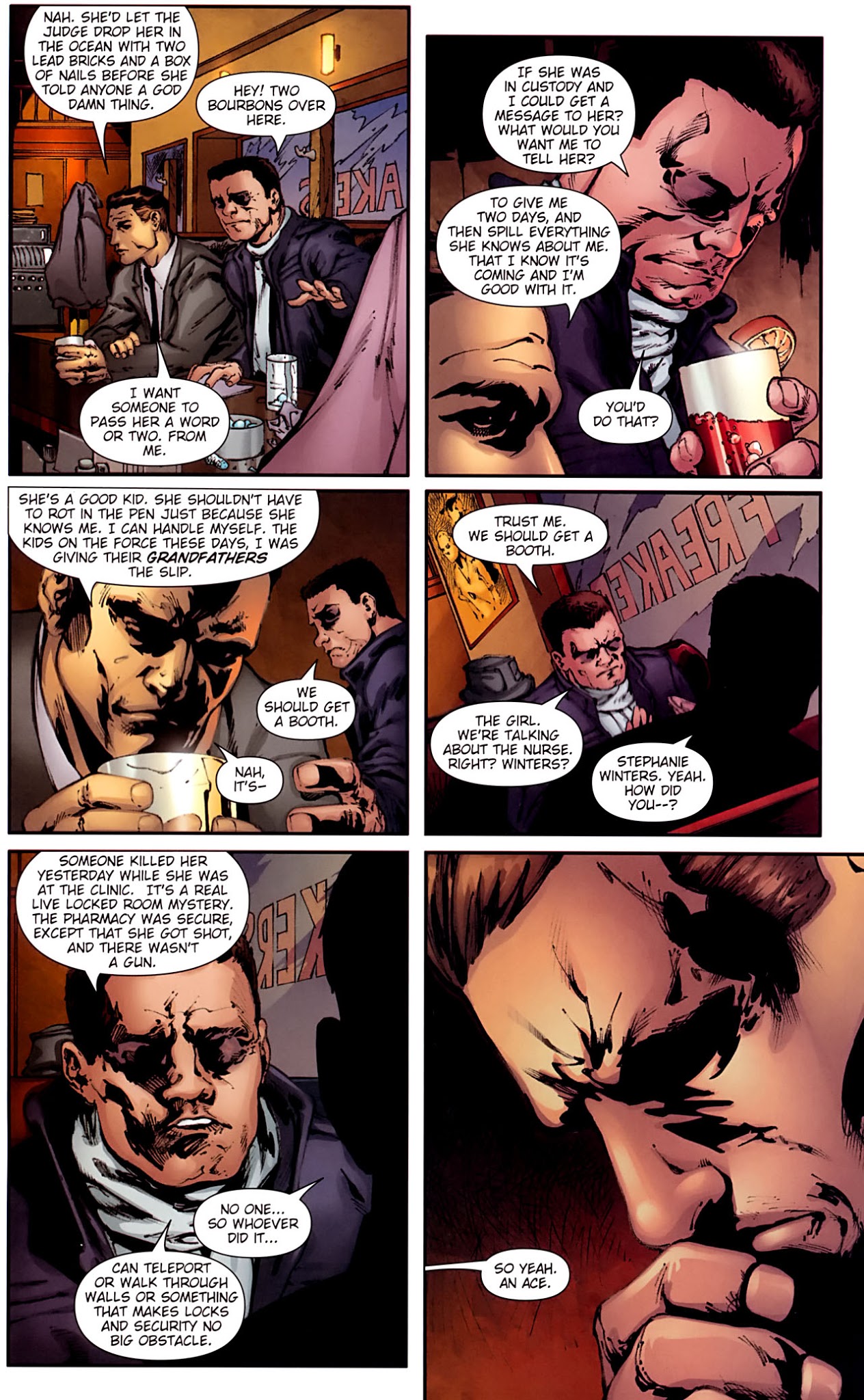 Read online George R.R. Martin's Wild Cards: The Hard Call comic -  Issue #1 - 20