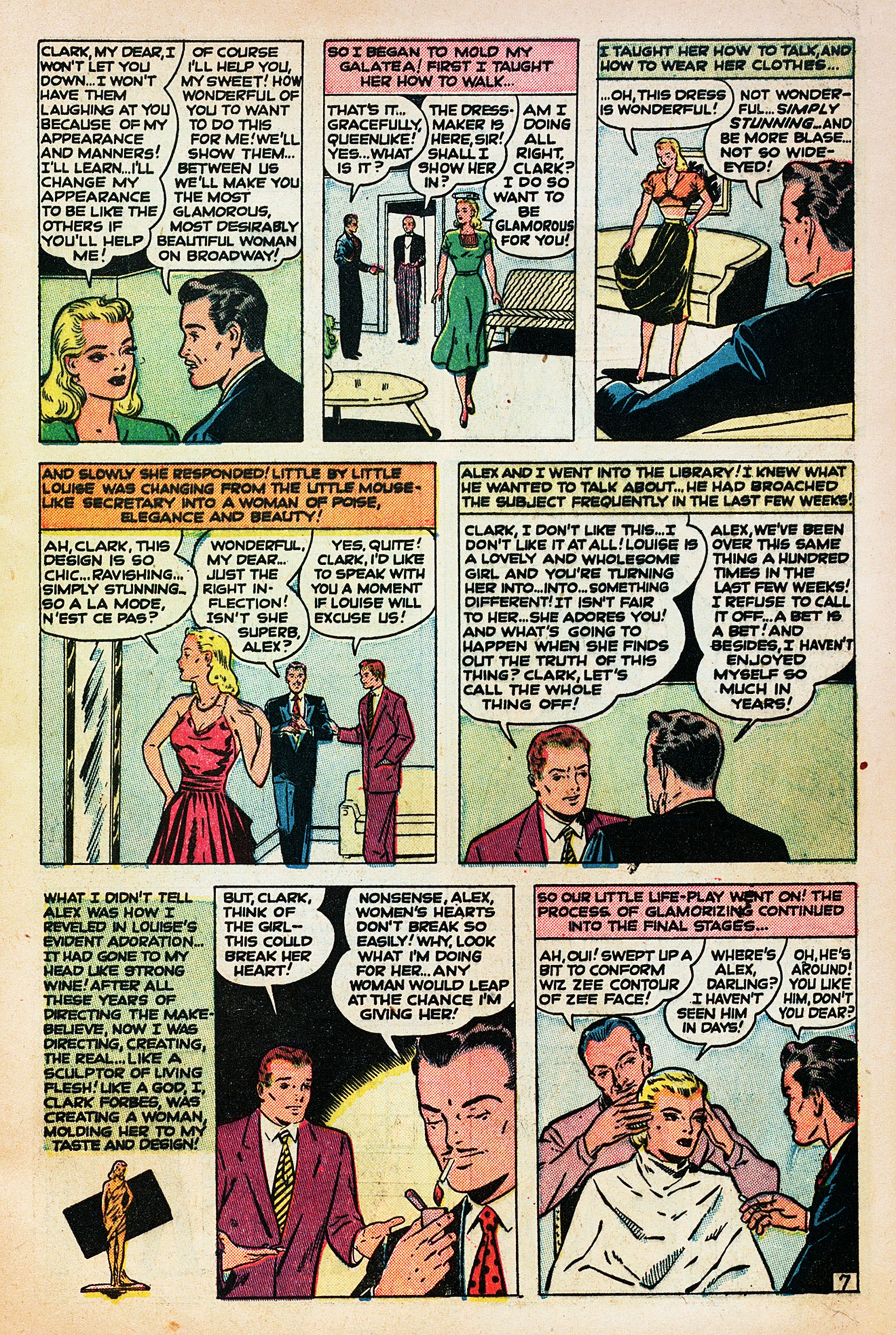 Read online Girl Comics (1949) comic -  Issue #4 - 9
