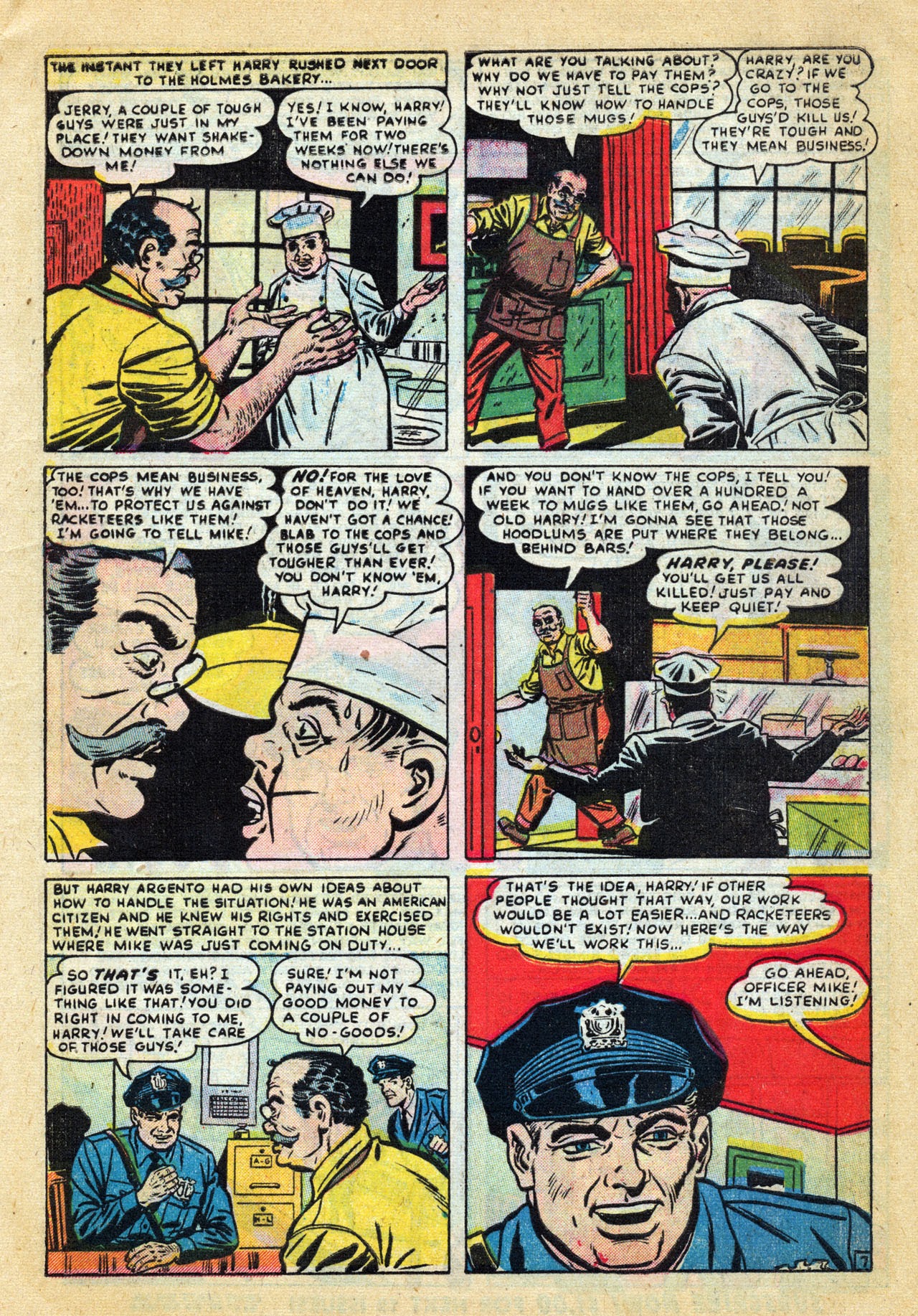 Read online Crime Cases Comics (1951) comic -  Issue #6 - 9