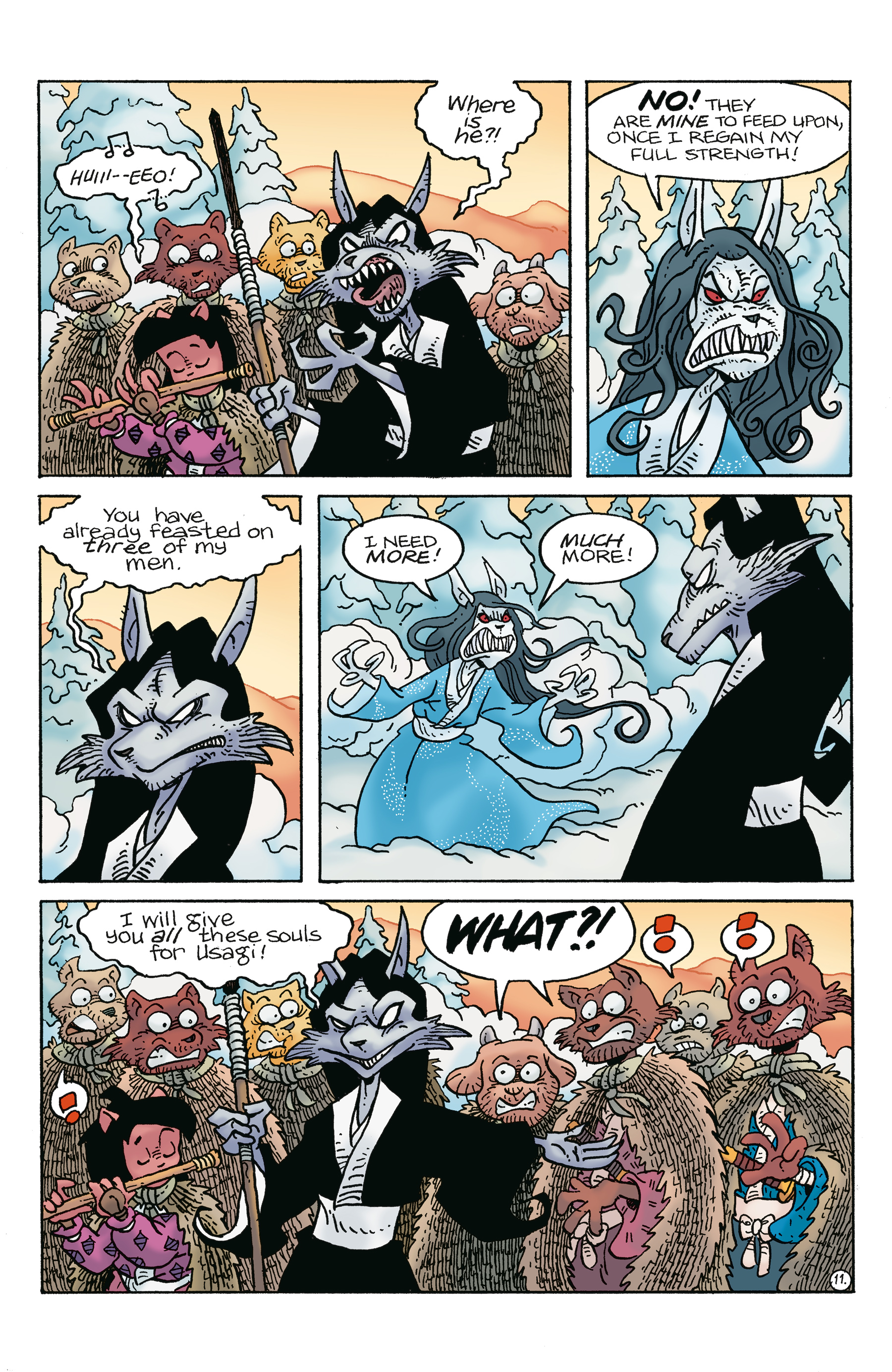 Read online Usagi Yojimbo: Ice and Snow comic -  Issue #3 - 13