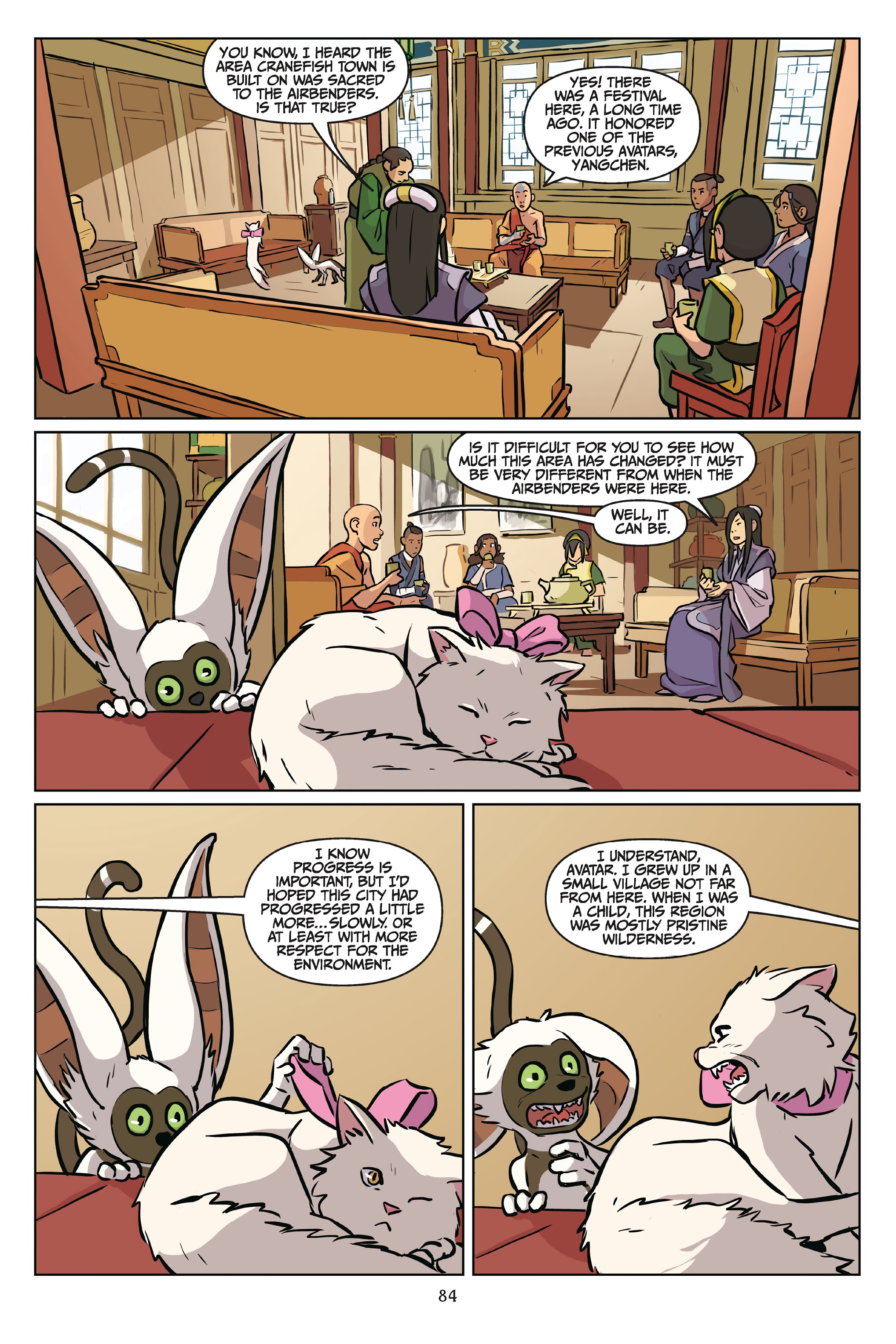 Read online Nickelodeon Avatar: The Last Airbender - Imbalance comic -  Issue # _Omnibus (Part 1) - 85