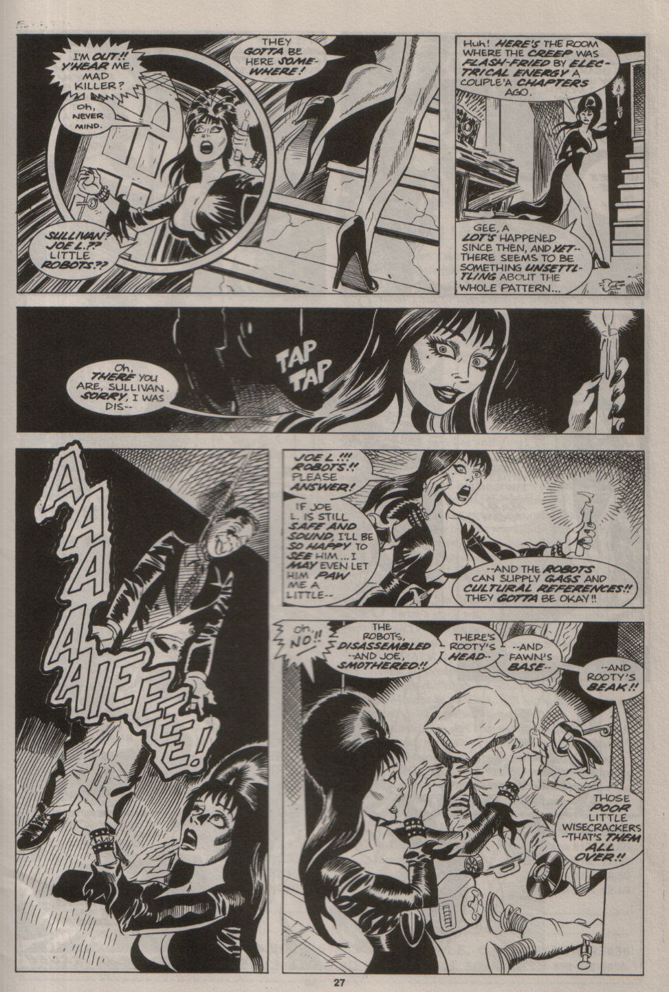 Read online Elvira, Mistress of the Dark comic -  Issue #22 - 25