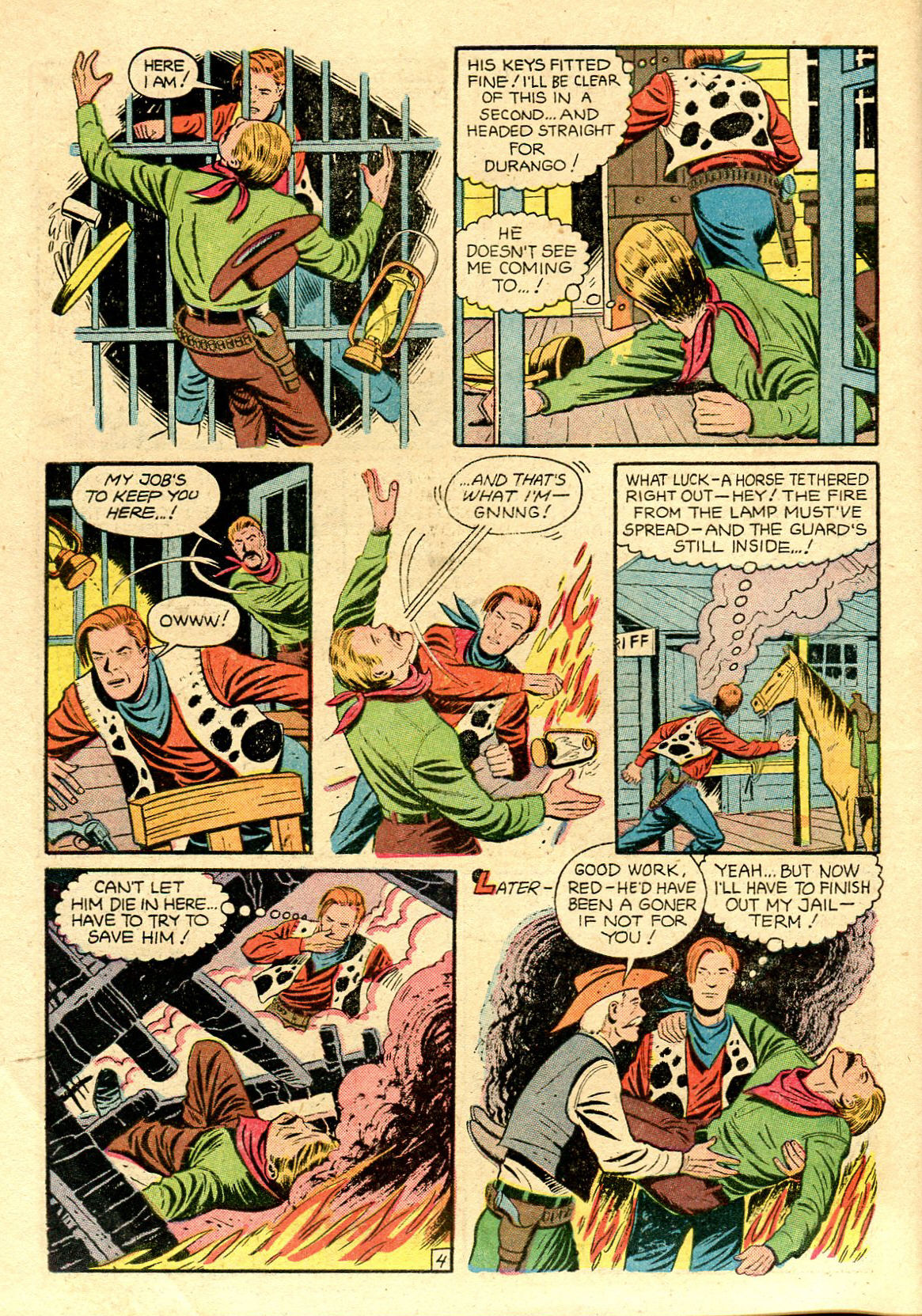 Read online Charles Starrett as The Durango Kid comic -  Issue #38 - 6