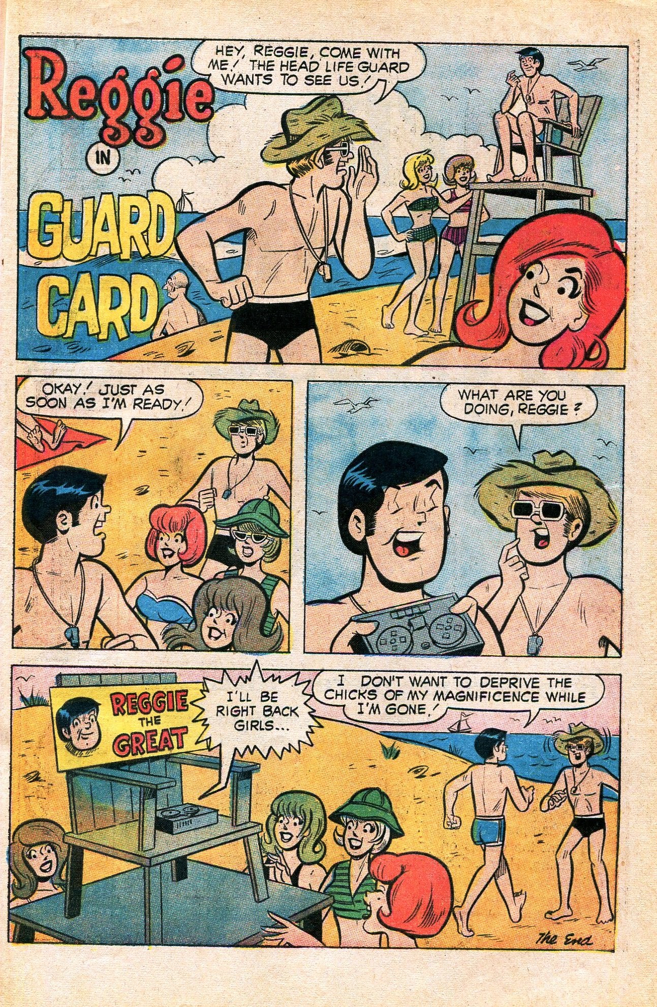 Read online Reggie's Wise Guy Jokes comic -  Issue #8 - 65