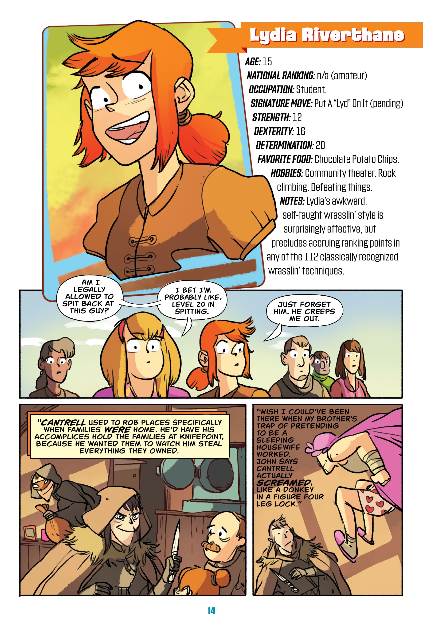 Read online Wrassle Castle comic -  Issue #1 - 13
